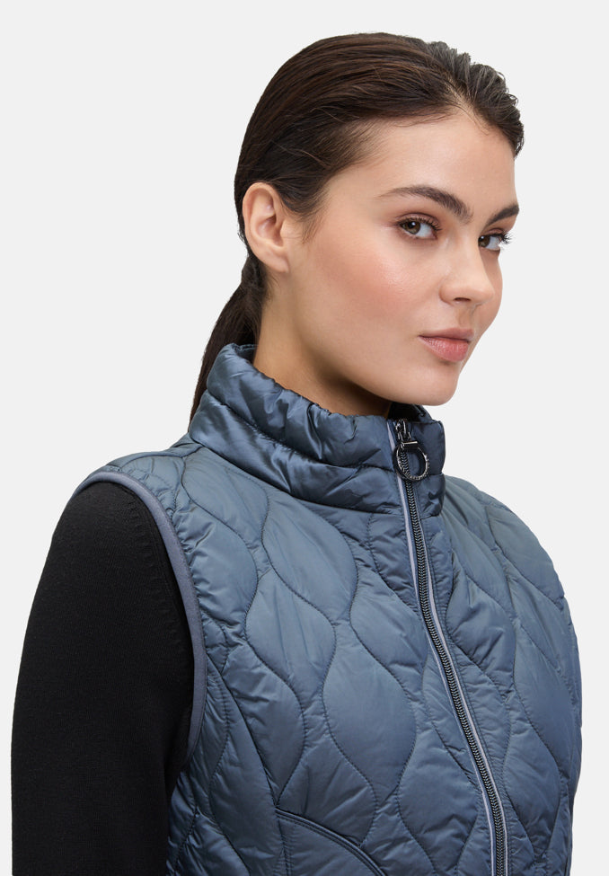 Betty Barclay_Ashley Blue_Quilted Vest with Stand-Up Collar_7900-1535_8398_06