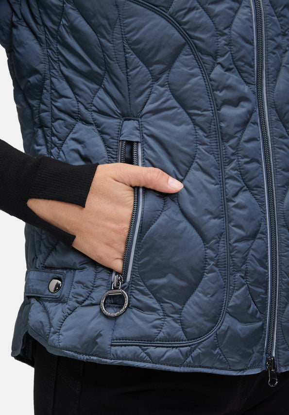 Betty Barclay_Ashley Blue_Quilted Vest with Stand-Up Collar_7900-1535_8398_07