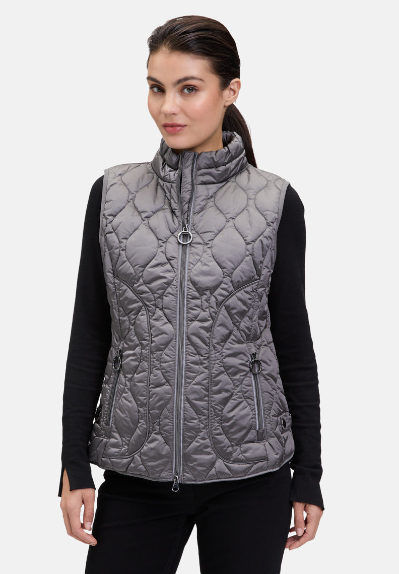 Betty Barclay_Pavement_Quilted Vest with Stand-Up Collar_7900-1535_9093_01