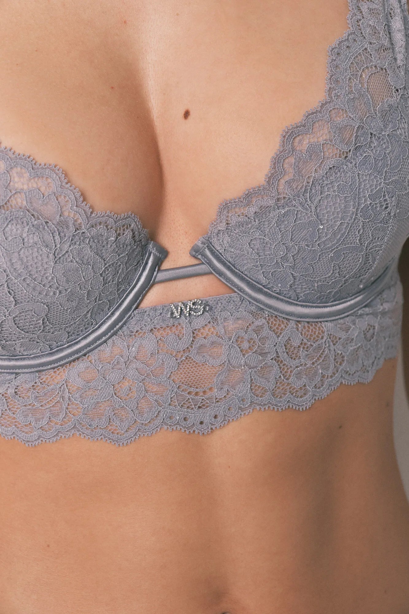 Women Secret_Dark Grey_GORGEOUS Grey Lace Push Up Bra in Different Cup Sizes_7913044_42_02