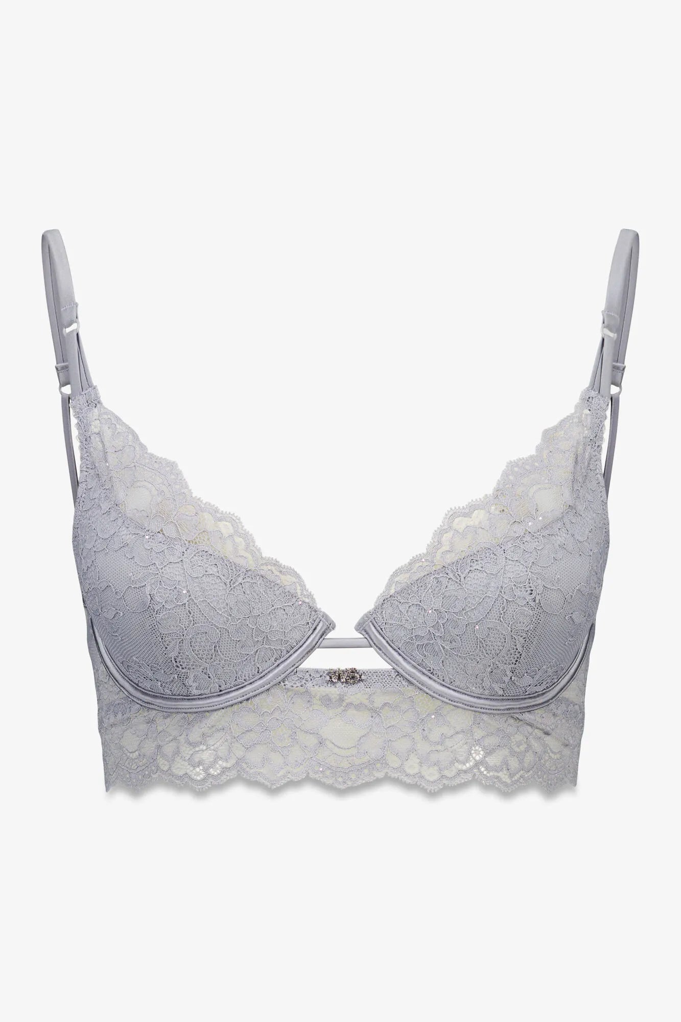 Women Secret_Dark Grey_GORGEOUS Grey Lace Push Up Bra in Different Cup Sizes_7913044_42_05