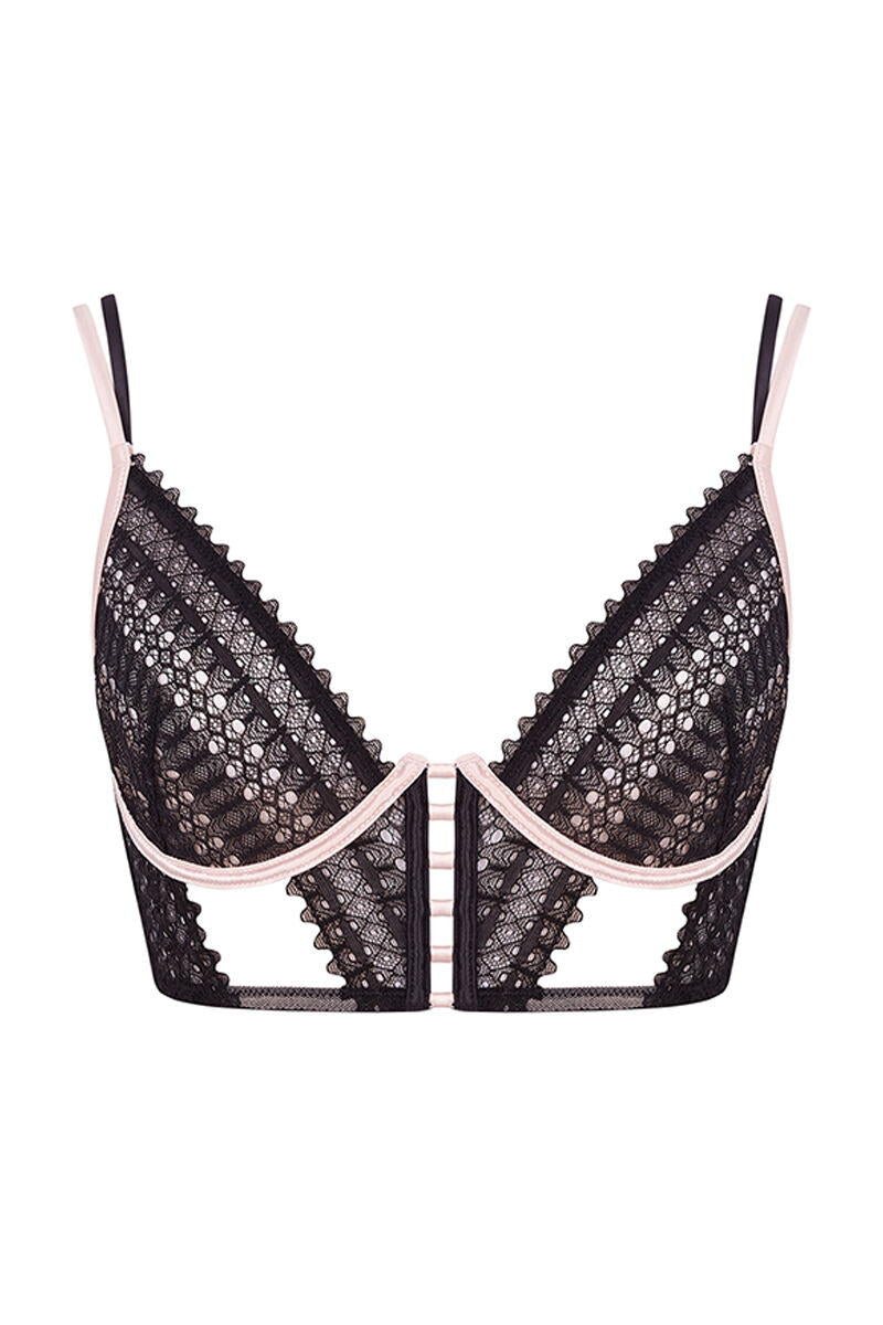 Satin Lace Bustier Bra In Different Cup Sizes_7917250_01_01
