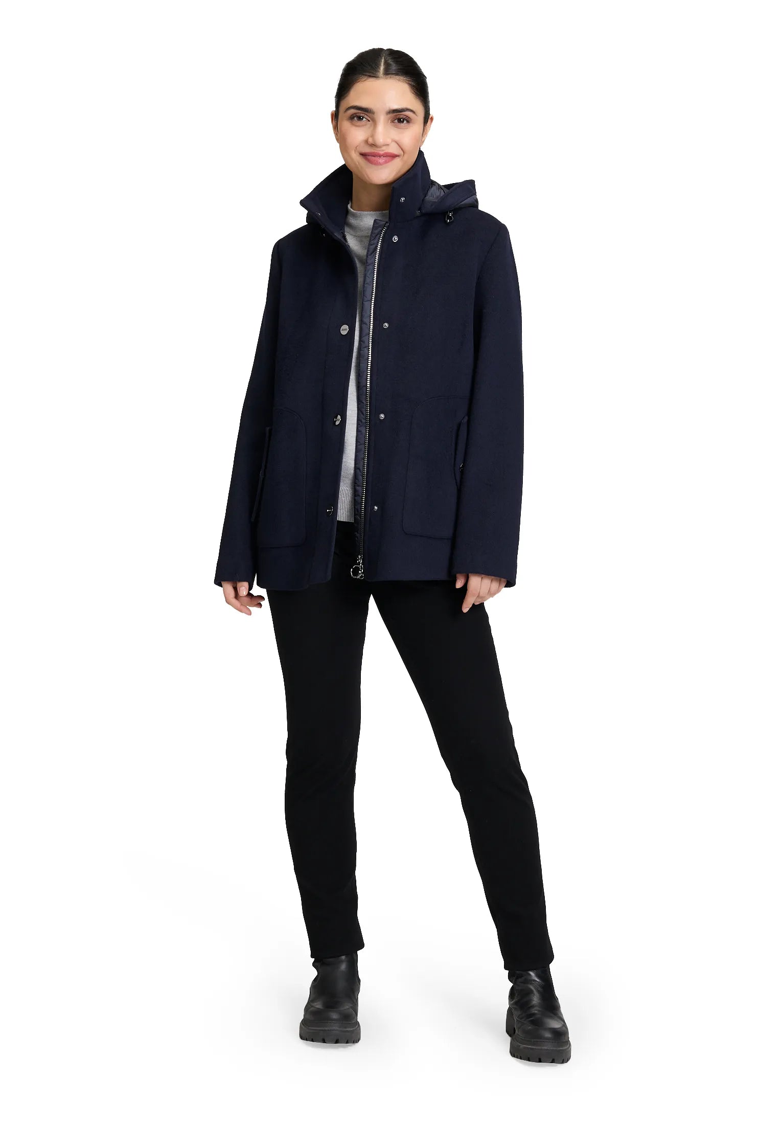 Betty Barclay_Deep Navy_Wool Coat_7963-1553_8538_02