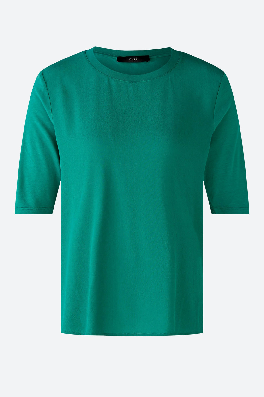 Green Blouse Shirt 100% Viscose - BEVAVA