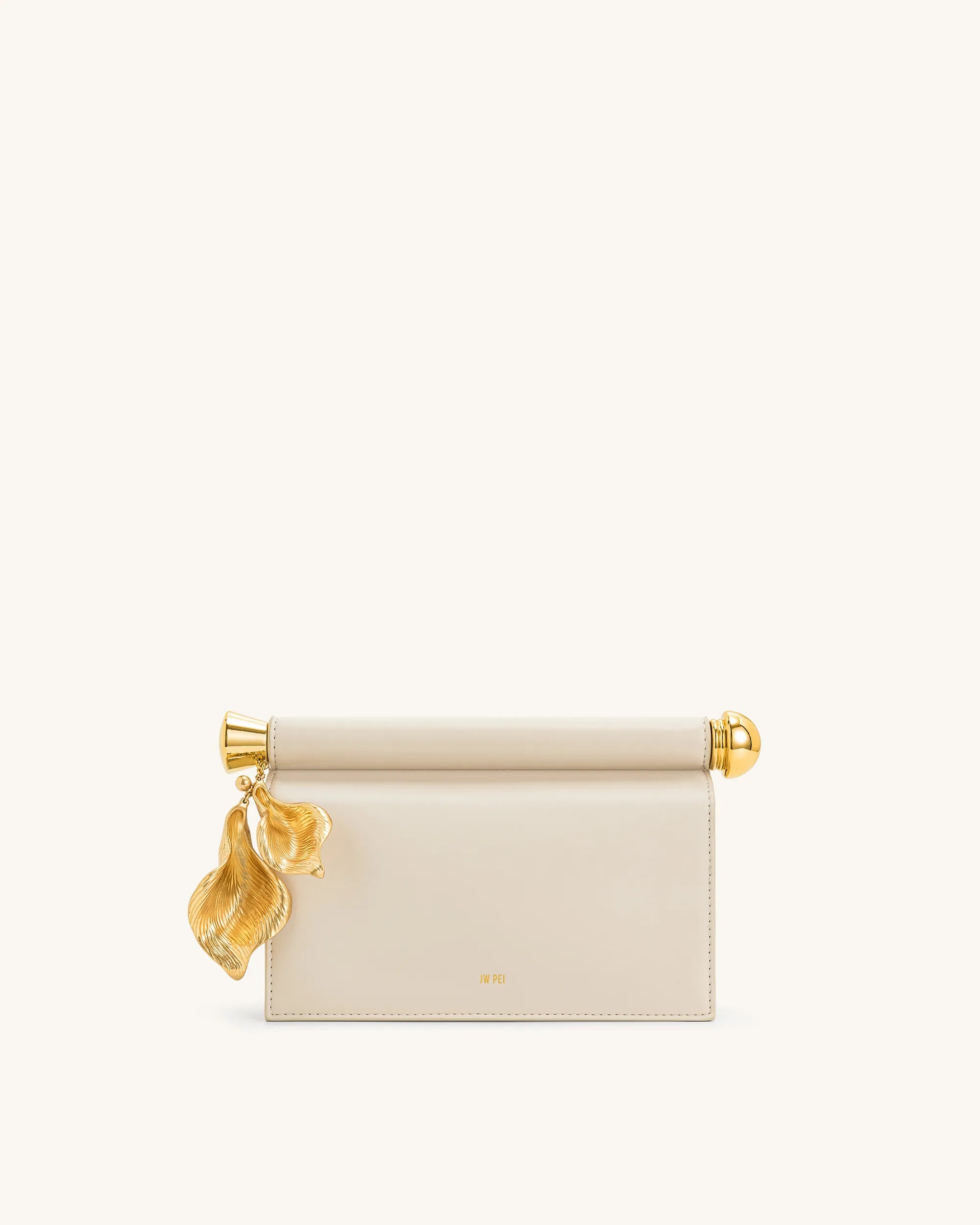 JW PEI_White_Holly Metal Pendant Embellished Clutch_7C52-2_White_01