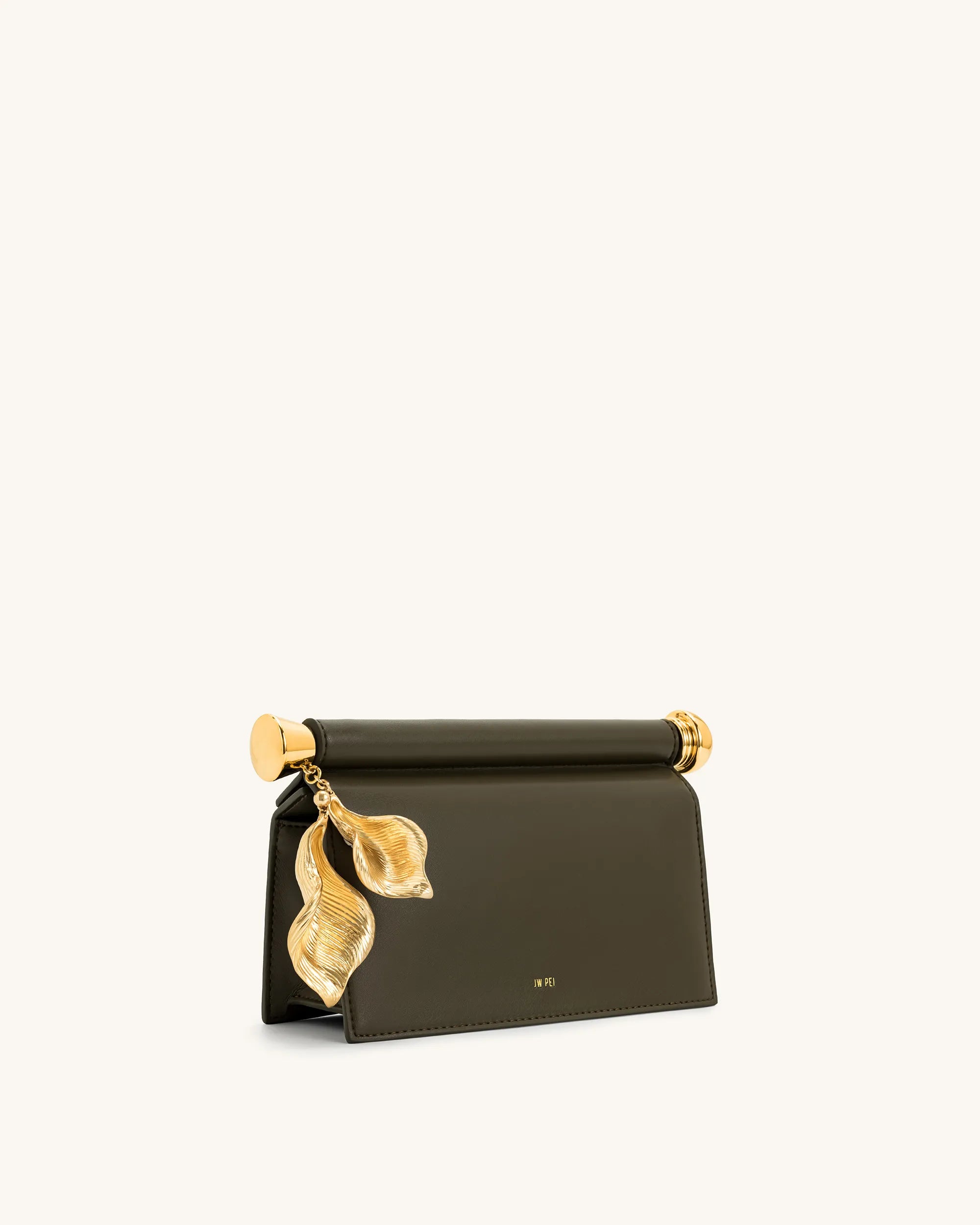JW PEI_Dark Olive_Holly Metal Pendant Embellished Clutch_7C52-7_Dark Olive_03