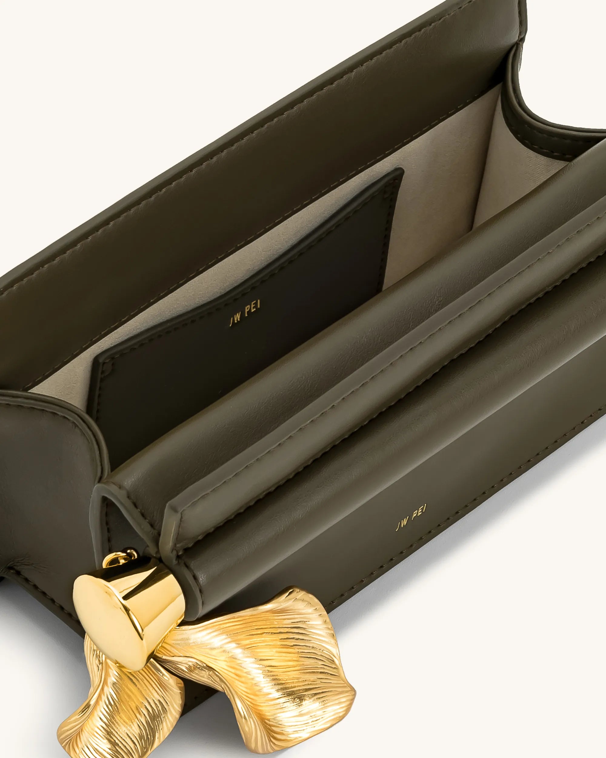 JW PEI_Dark Olive_Holly Metal Pendant Embellished Clutch_7C52-7_Dark Olive_04