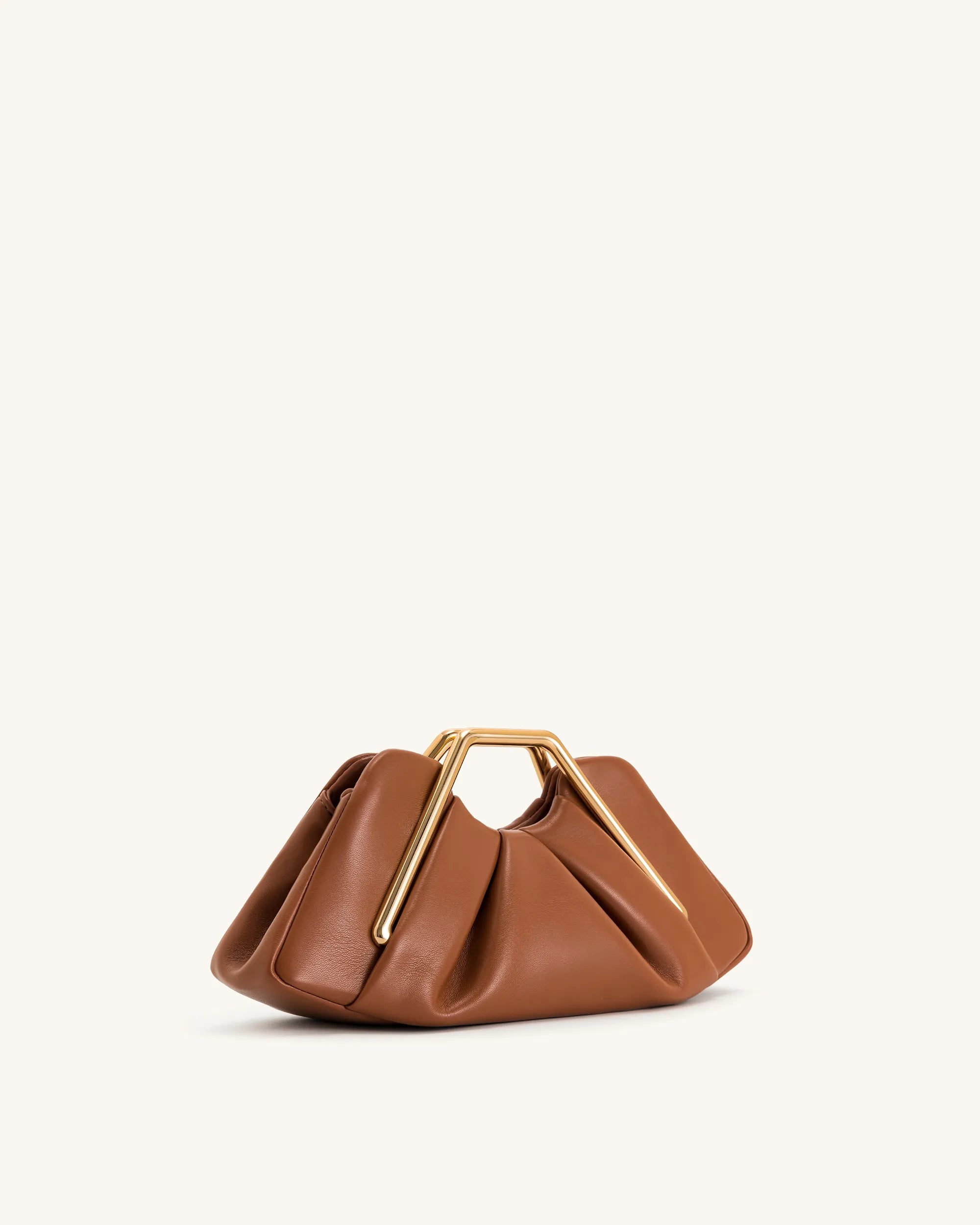 JW PEI_Brown_Lila Metal Frame Clutch_7C57-3_Brown_03