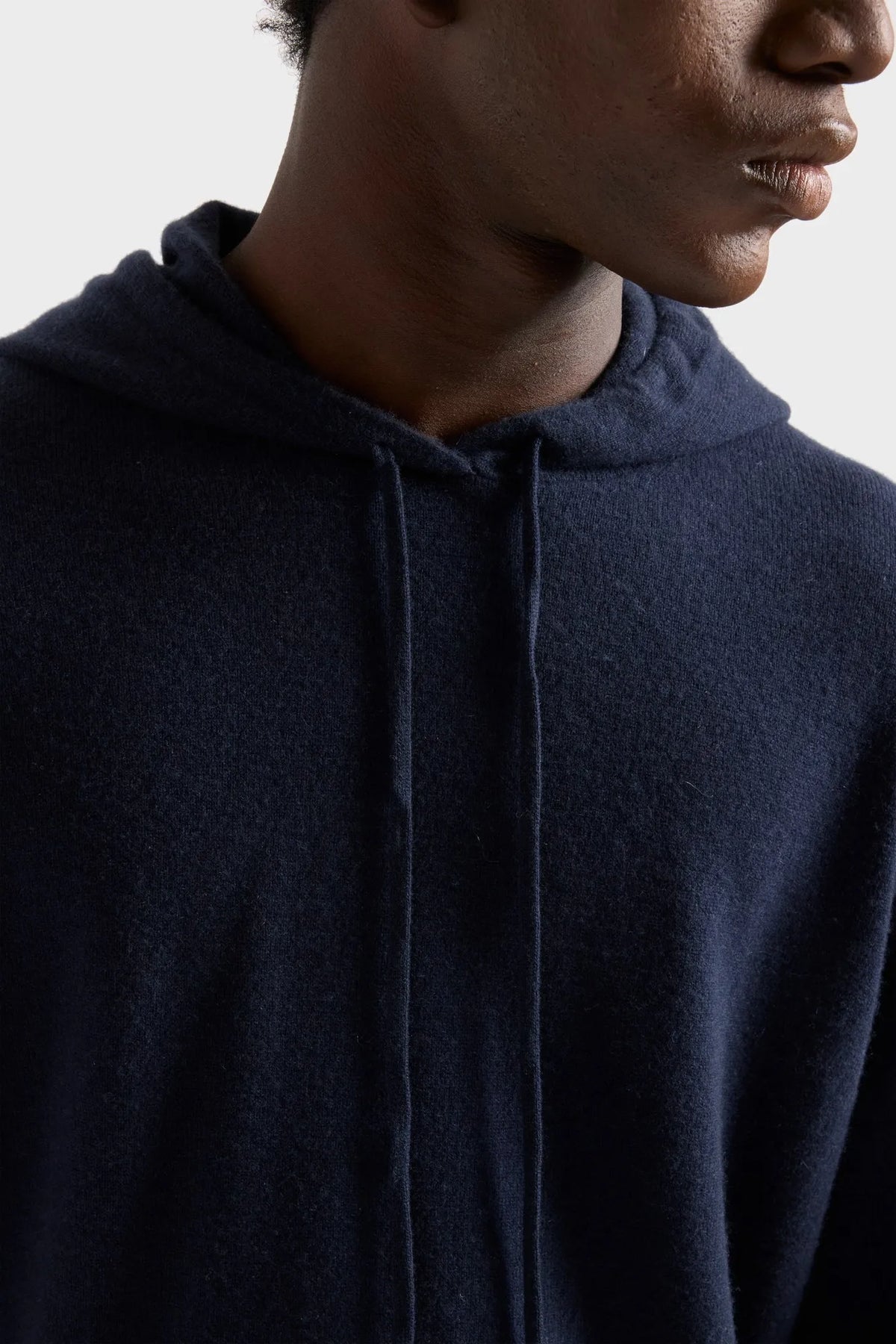 7 For All Mankind Blue Men Hoodie in Cashmere SKU: 7M0C0F16_1PJ Image 03
