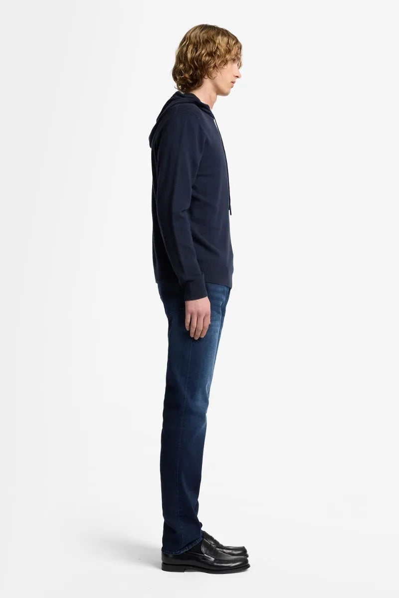 7 For All Mankind_Blue_Hoodie in Cashmere_7M0C0F16_1PJ_05