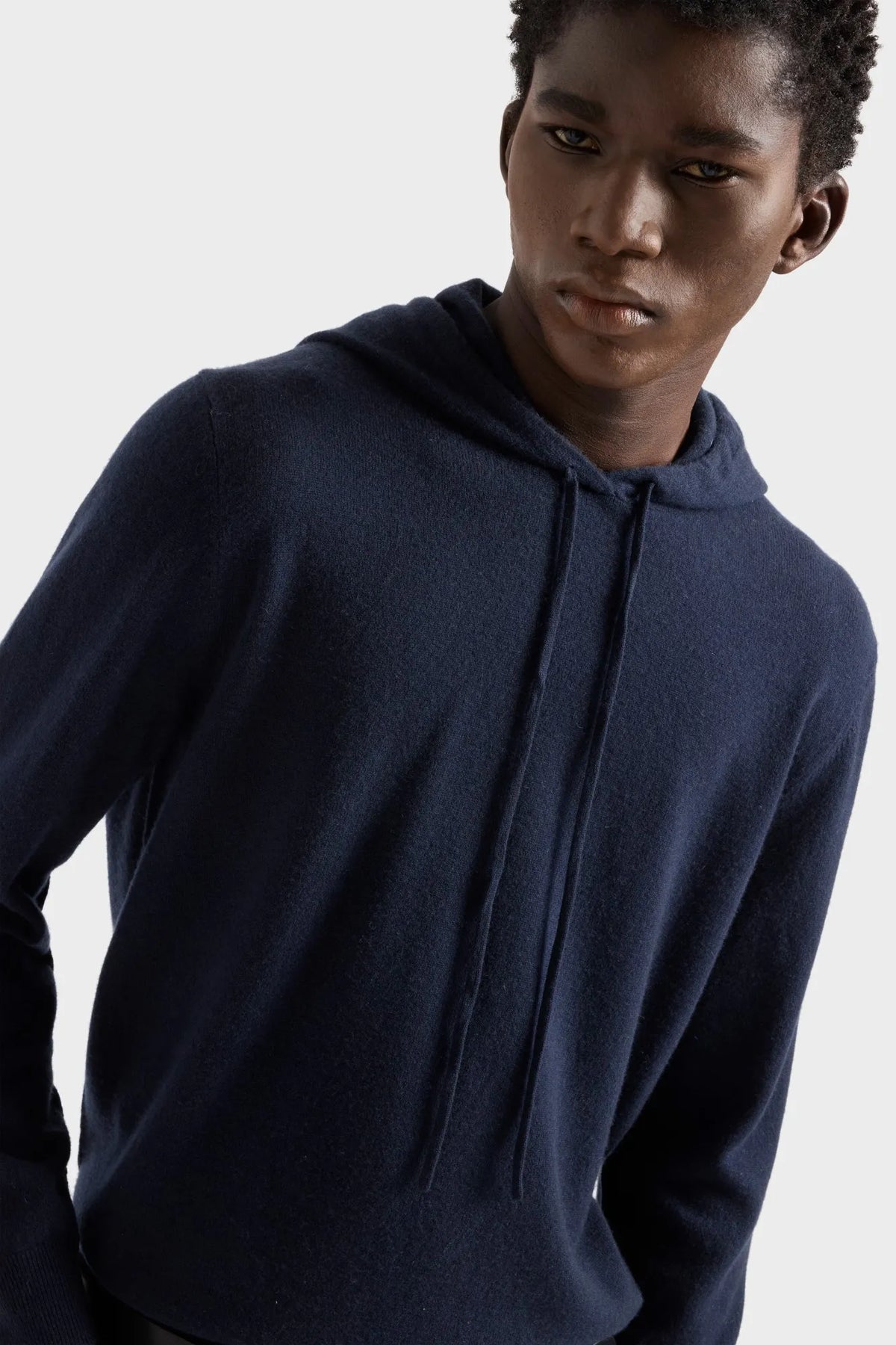 7 For All Mankind Blue Men Hoodie in Cashmere SKU: 7M0C0F16_1PJ Image 05