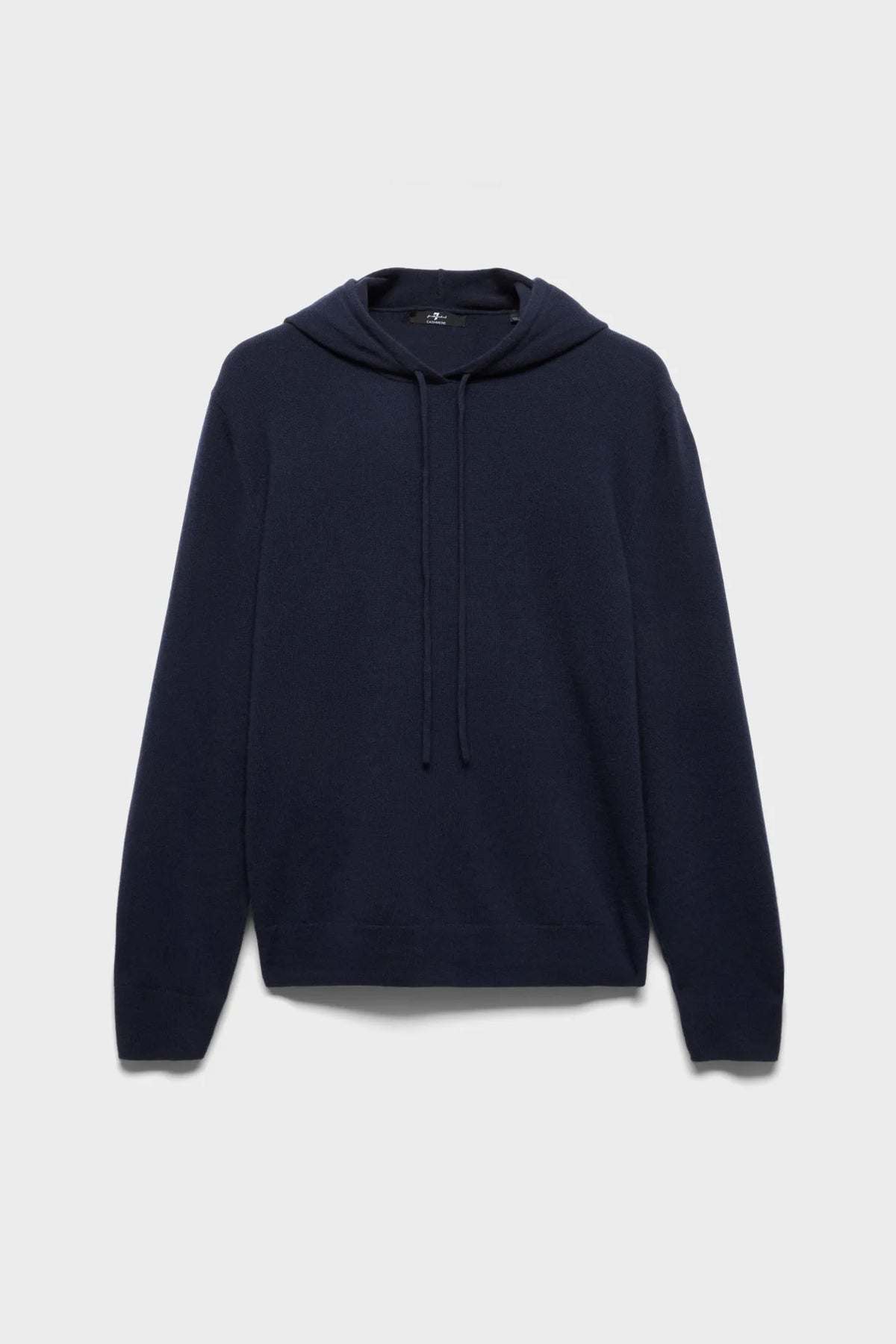 7 For All Mankind Blue Men Hoodie in Cashmere SKU: 7M0C0F16_1PJ Image 06