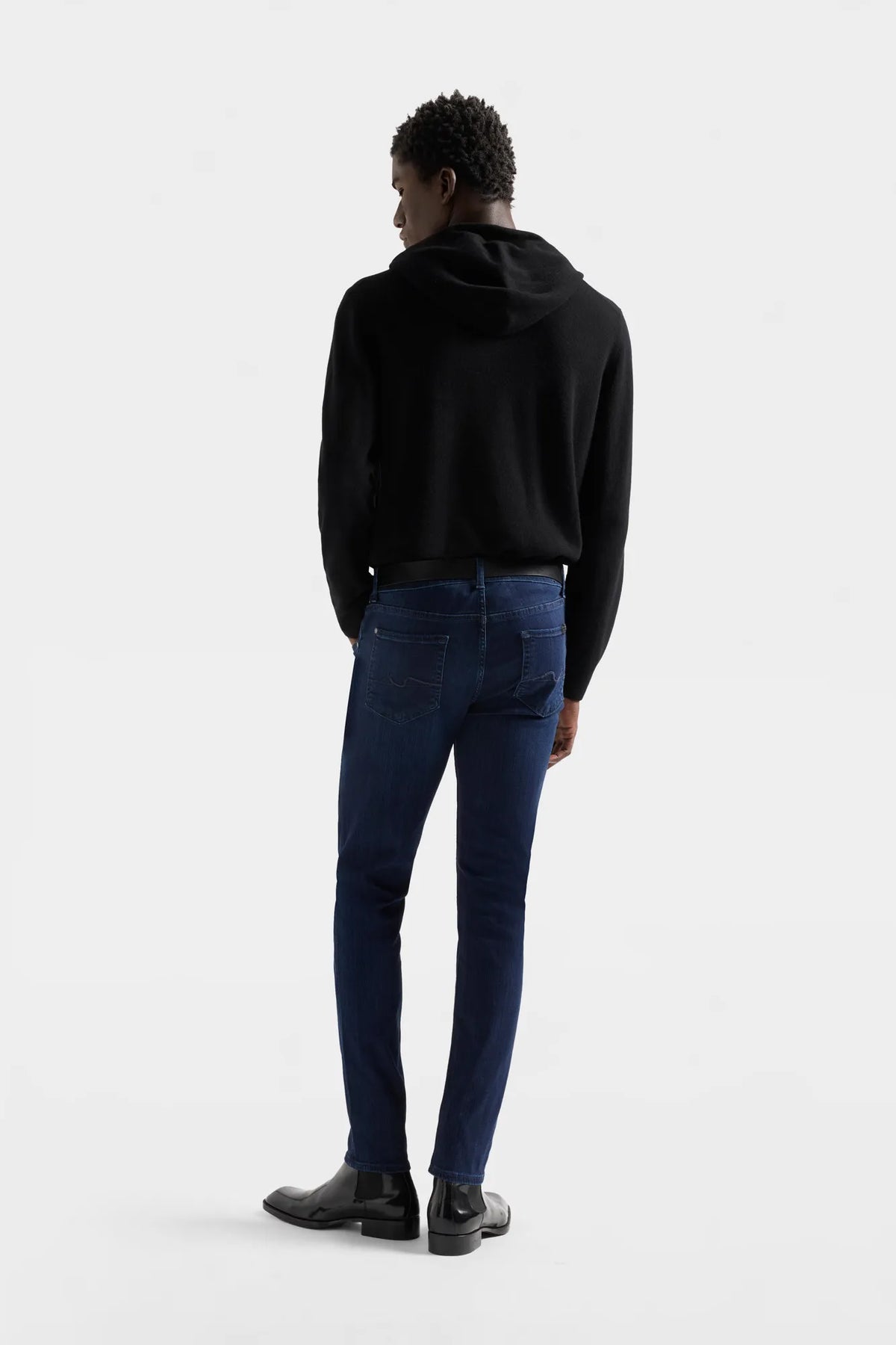 7 For All Mankind Coal Men Hoodie in Cashmere SKU: 7M0C0F16_1PK Image 04