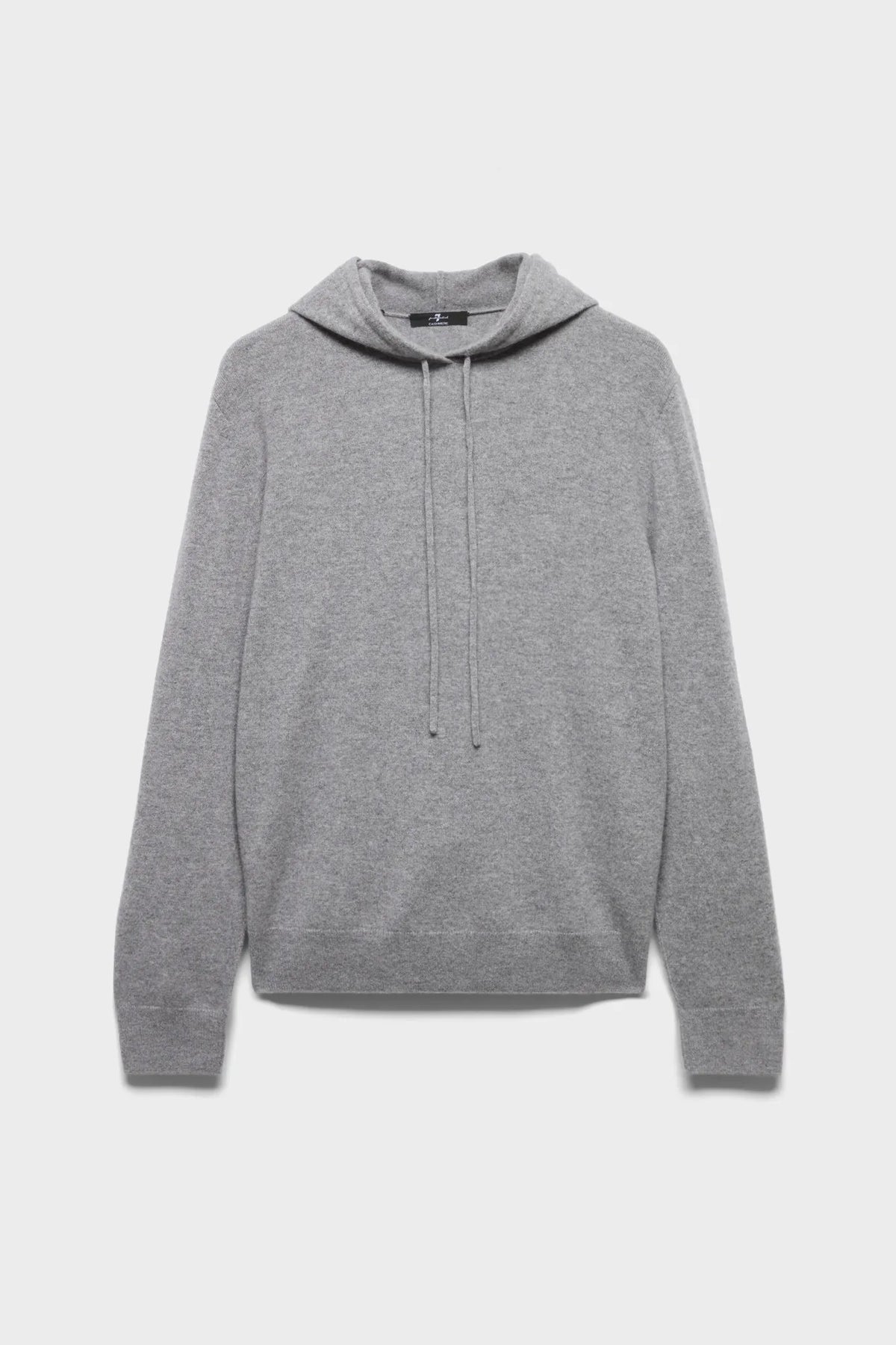 7 For All Mankind Slate Men Hoodie in Cashmere SKU: 7M0C0F16_1PO Image 06