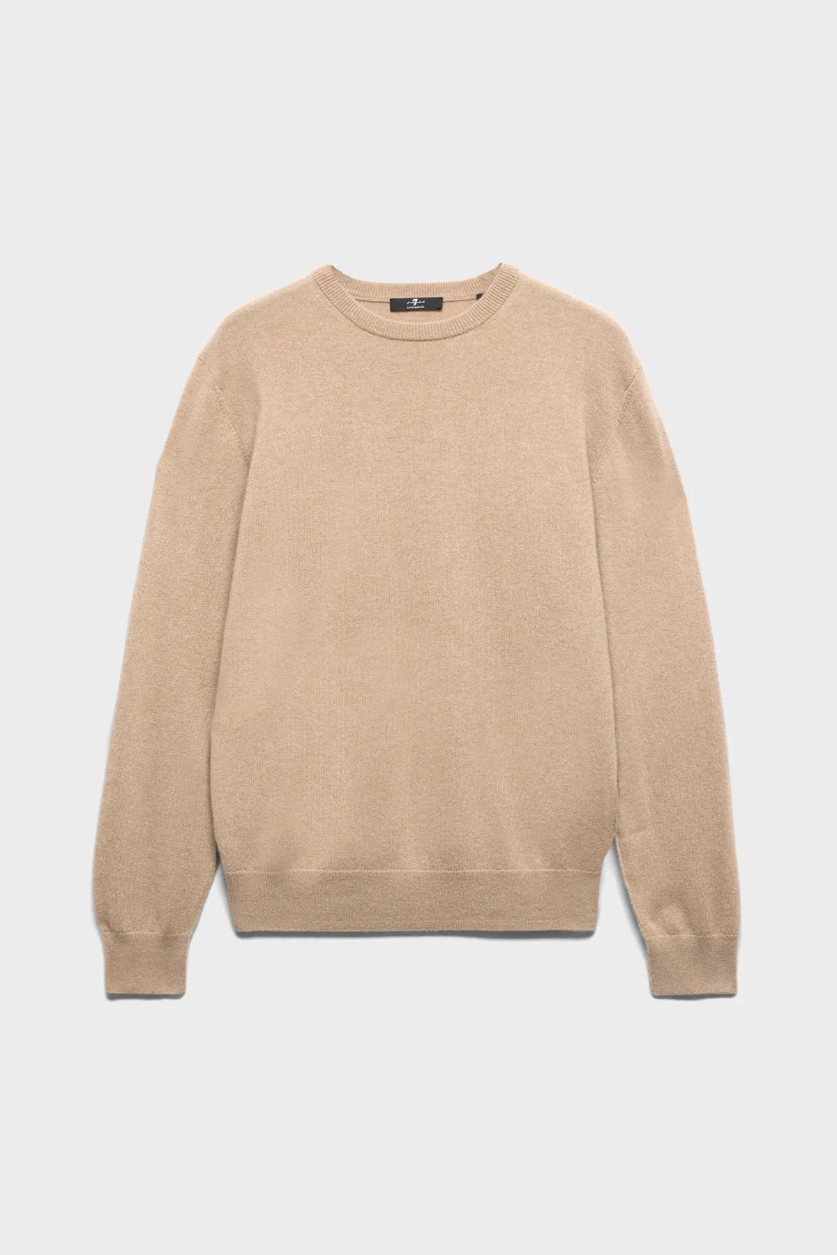 7 For All Mankind Amber Men Crewneck Sweater in Cashmere SKU: 7M0D0F16_1PM Image 06