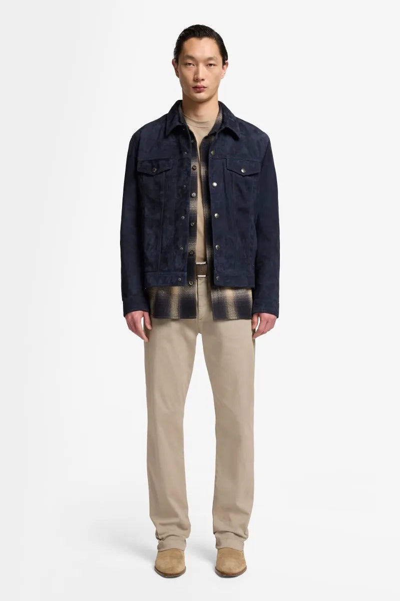 7 For All Mankind_Beige_Checkered Overshirt in Flannel_7M800F91_1U6_02