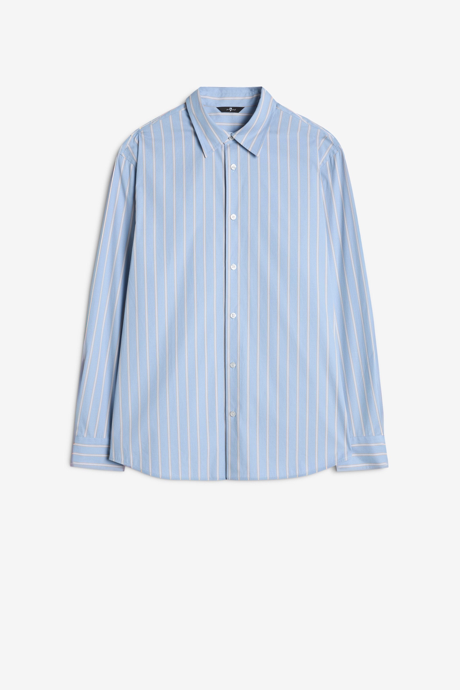7 For All Mankind_Regular L/S Shirt Popeline Multi Stripes_7MC10W34-MLS_MLS_03