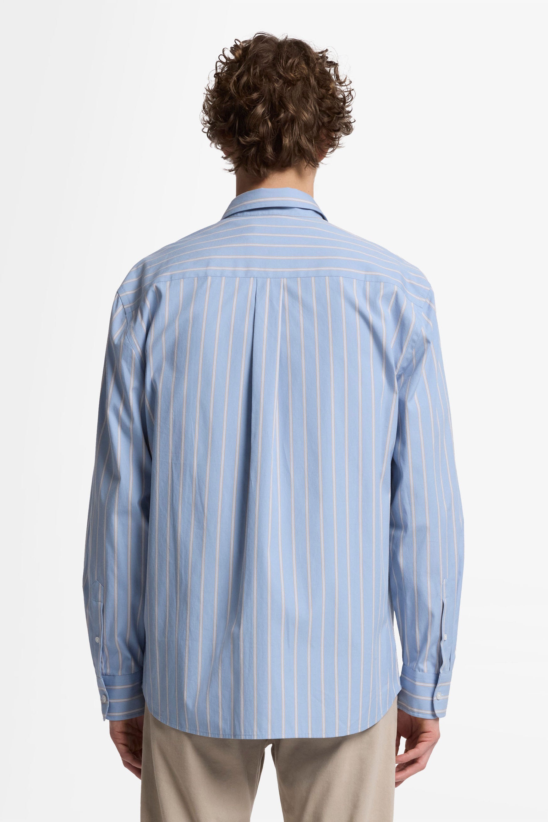 7 For All Mankind_Regular L/S Shirt Popeline Multi Stripes_7MC10W34-MLS_MLS_05