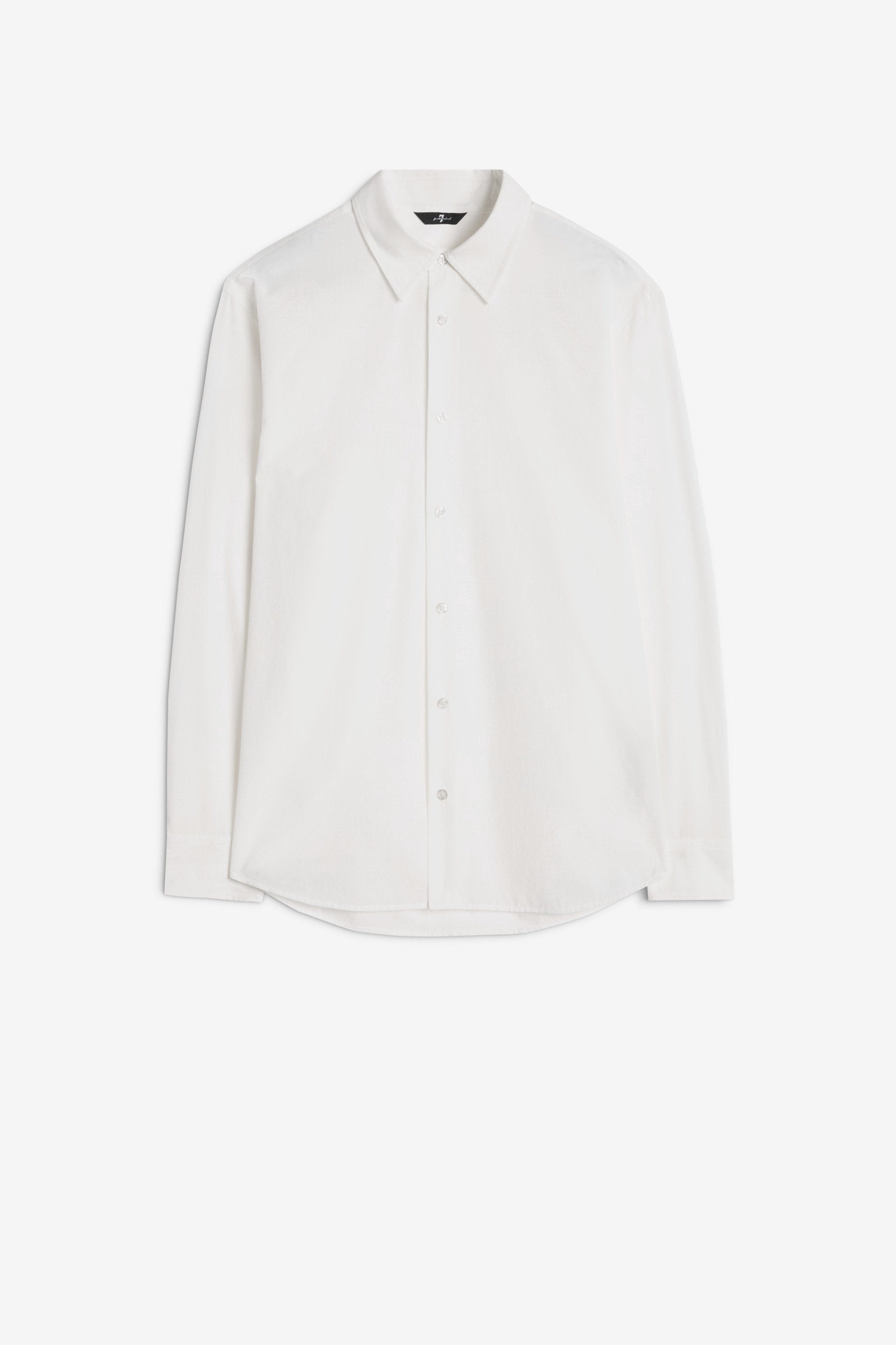 7 For All Mankind_Regular L/S Shirt Popeline White_7MC10W36-WHT_WHT_03