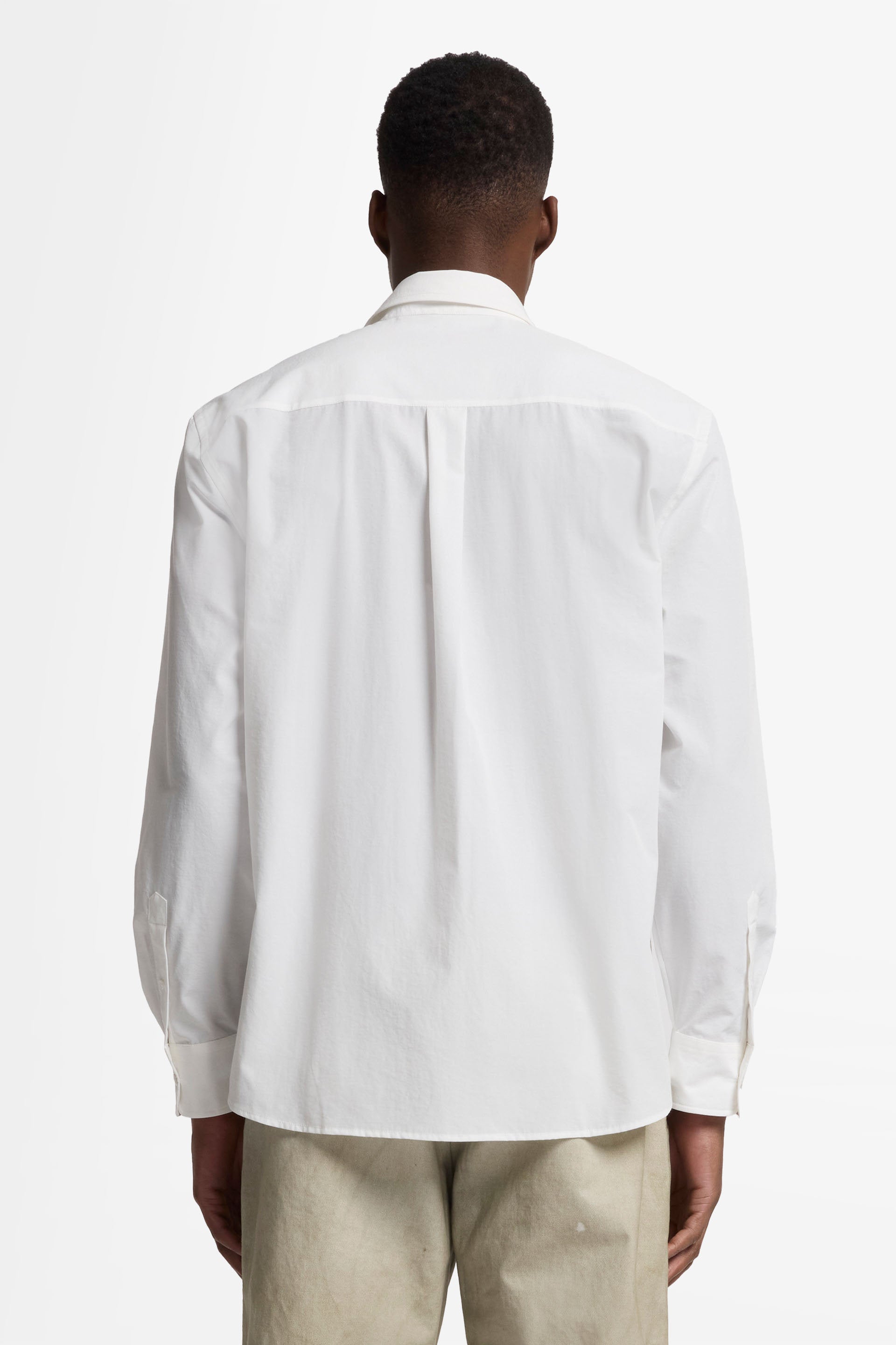 7 For All Mankind_Regular L/S Shirt Popeline White_7MC10W36-WHT_WHT_05