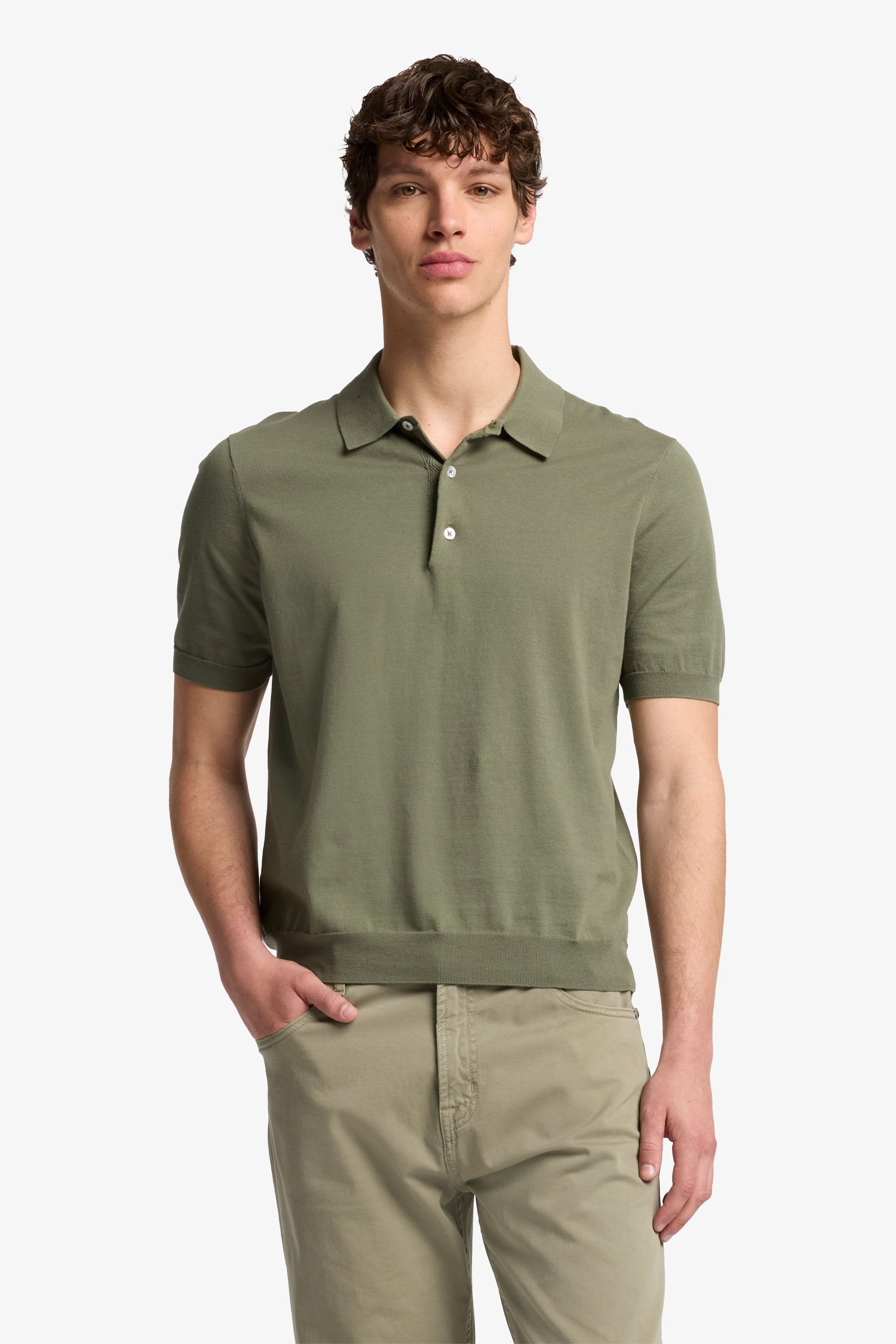 7 For All Mankind_Polo Cotton Army_7MP03K22-AMN_AMN_02