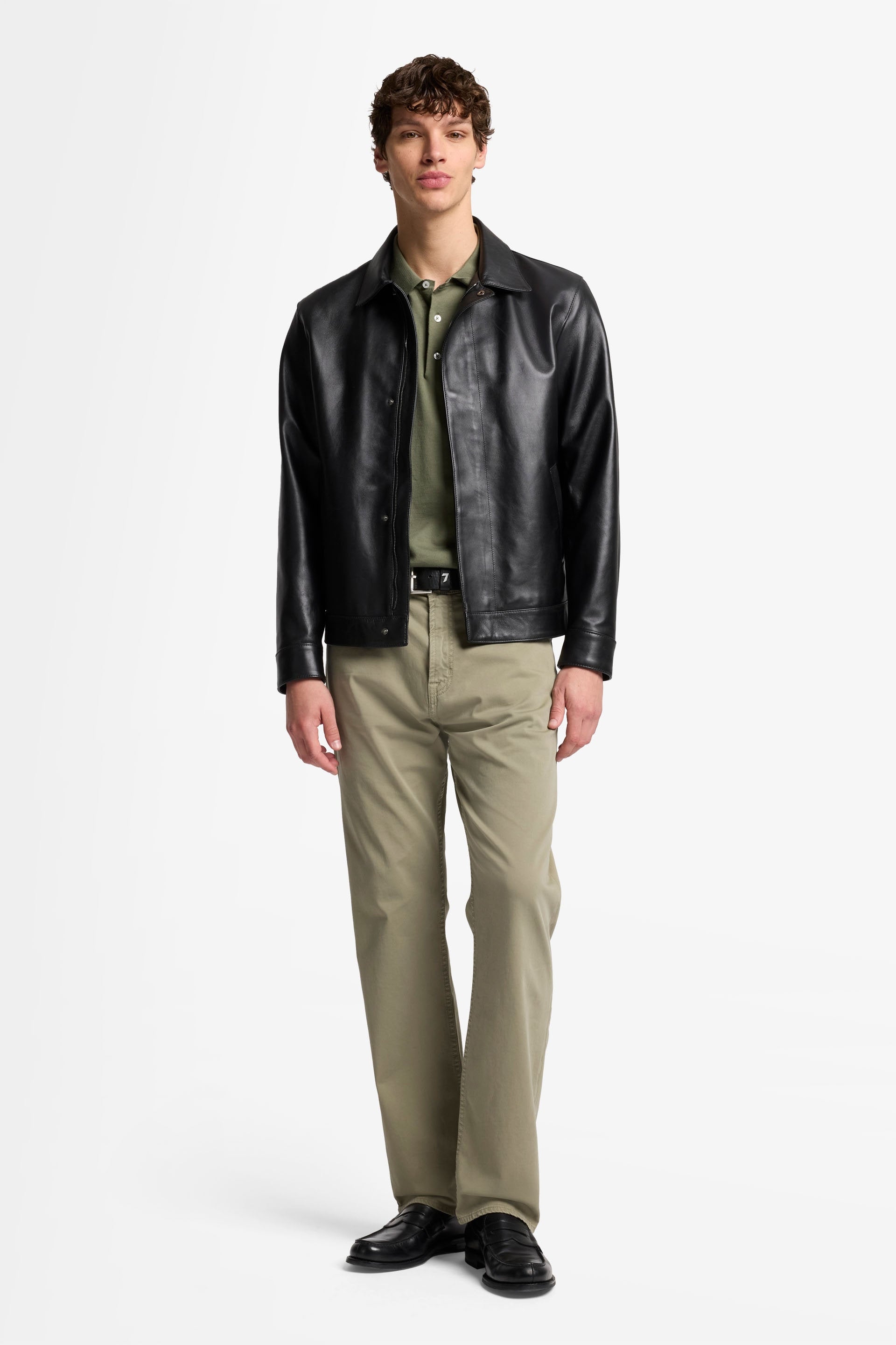 7 For All Mankind_Polo Cotton Army_7MP03K22-AMN_AMN_03