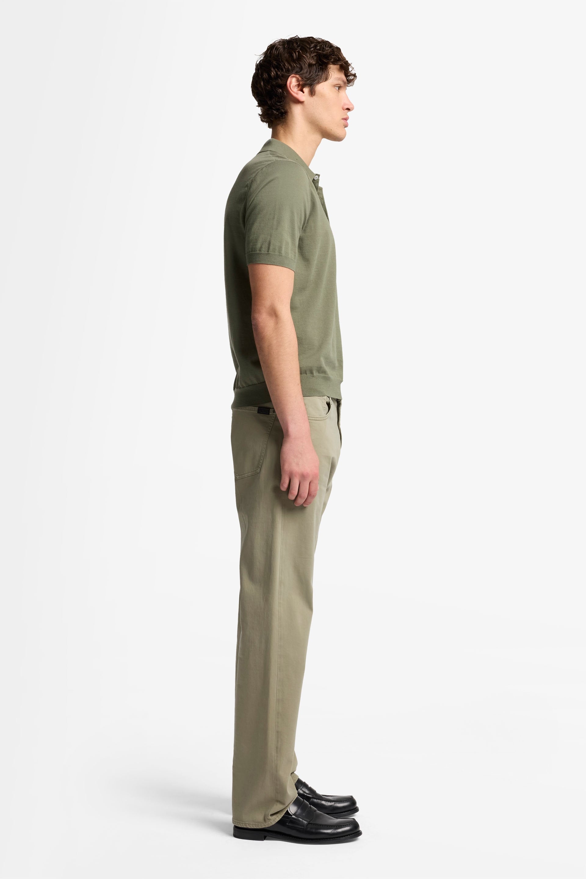 7 For All Mankind_Polo Cotton Army_7MP03K22-AMN_AMN_06