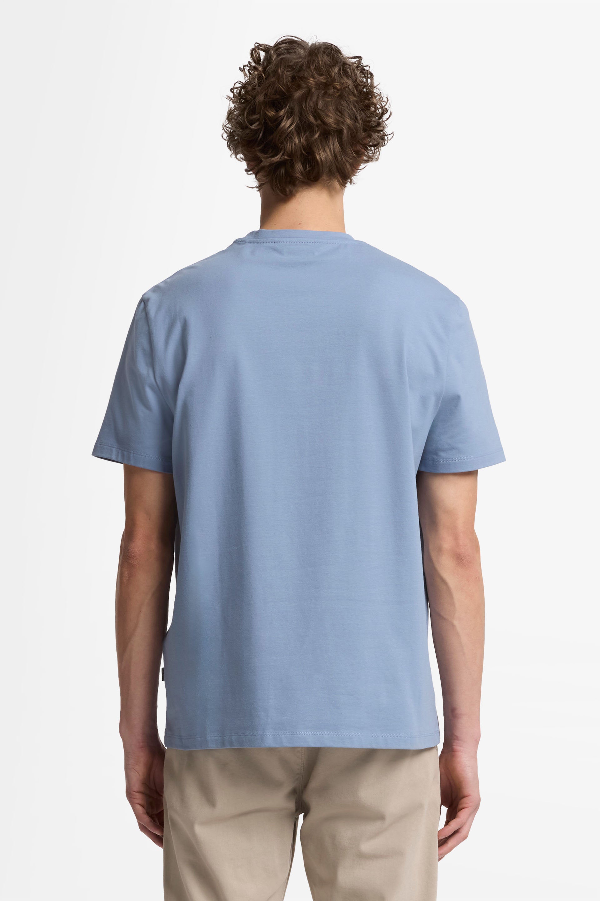 7 For All Mankind_T-Shirt Luxe Performance Slate Blue_7MR01237-BET_BET_05