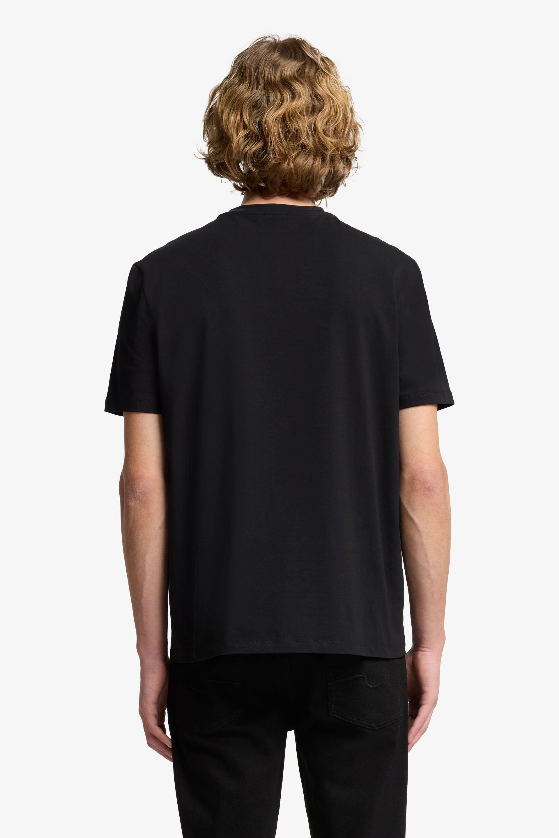 7 For All Mankind_T-Shirt Luxe Performance Black_7MR01237-BLK_BLK_05