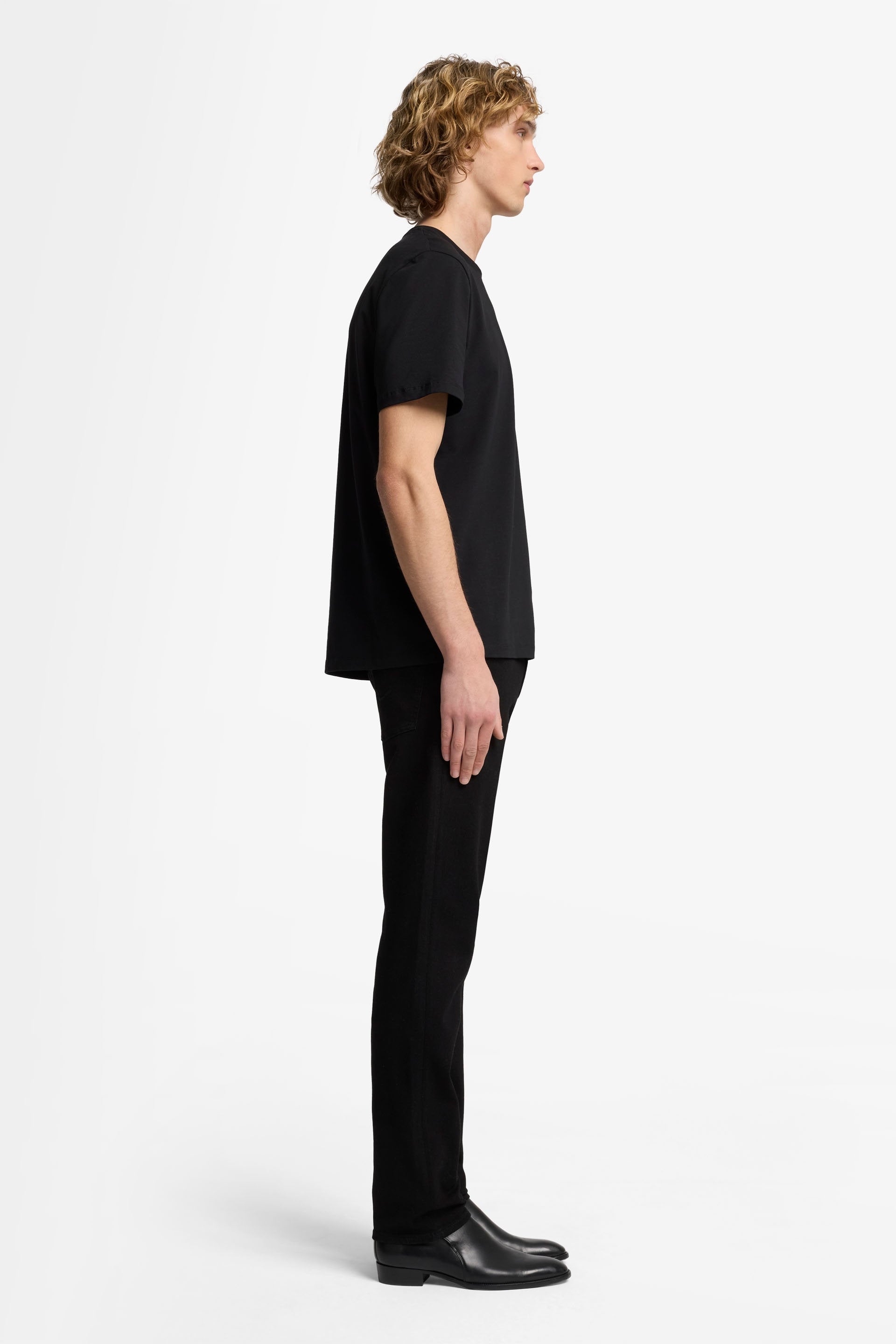 7 For All Mankind_T-Shirt Luxe Performance Black_7MR01237-BLK_BLK_06