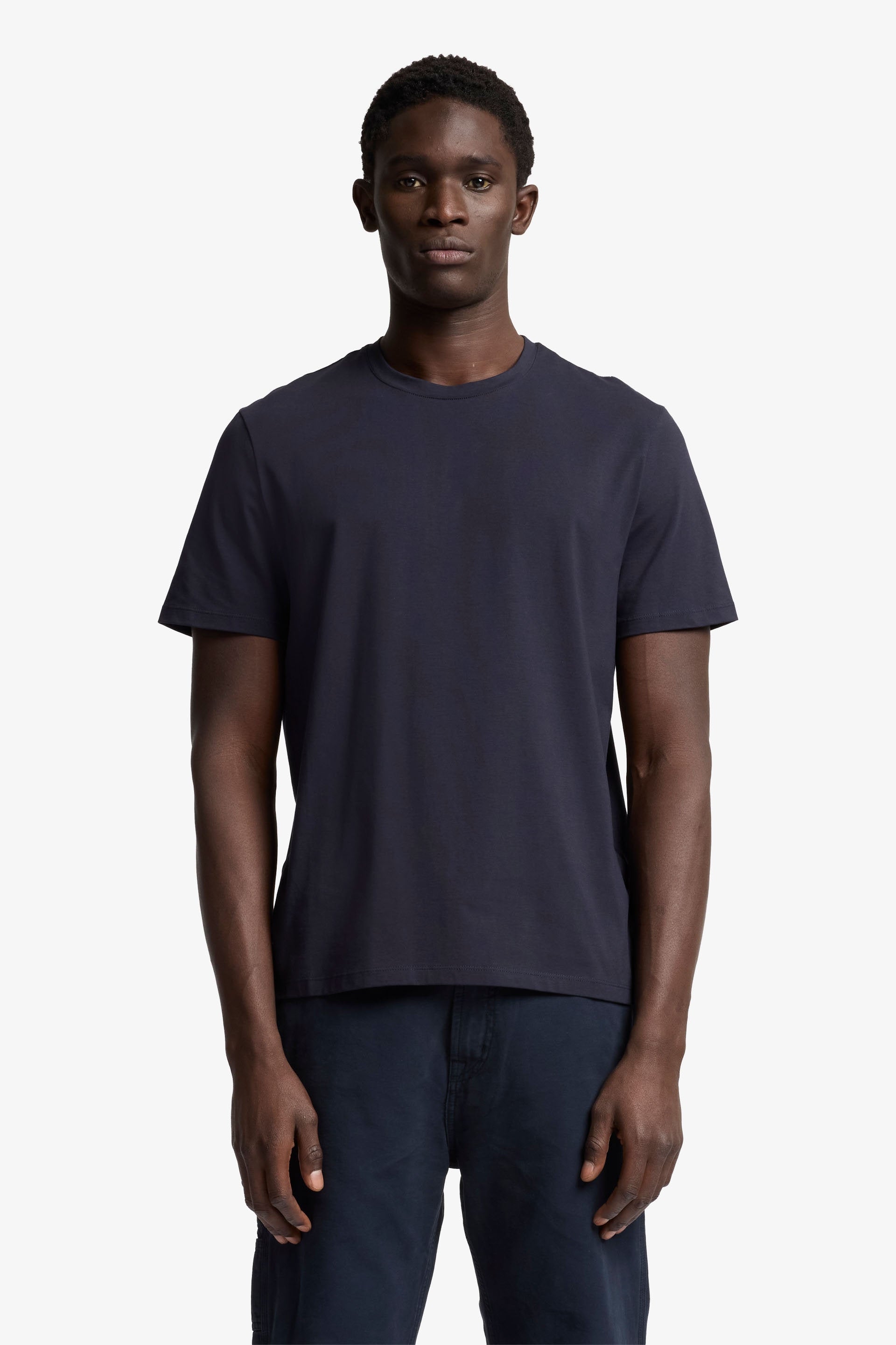 7 For All Mankind_T-Shirt Luxe Performance Navy_7MR01237-NVY_NVY_02