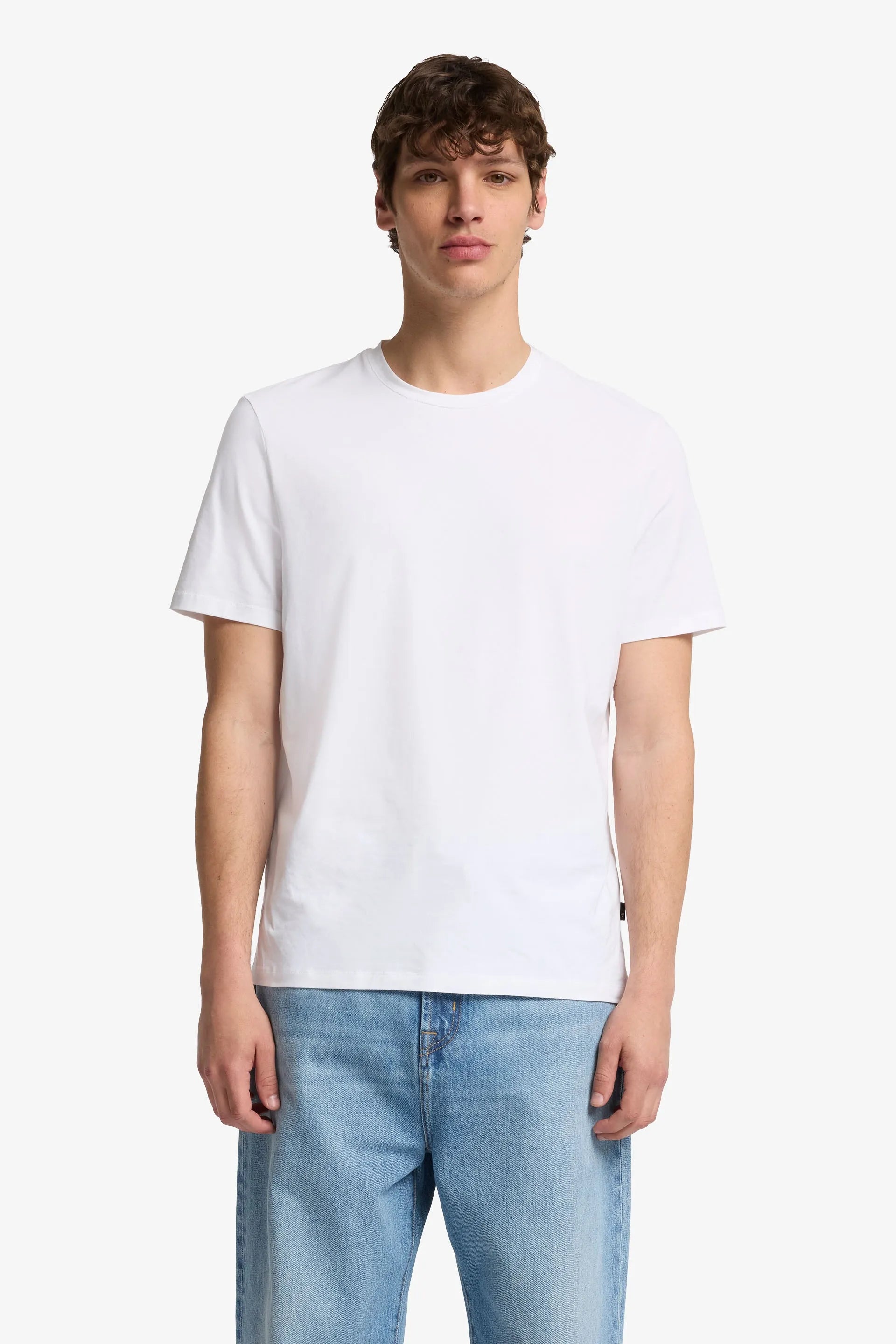 7 For All Mankind_Multicolors_3 Pack Luxe Performance Short Sleeve Tee in Luxe Performance_7MZ90F14_1O6_06