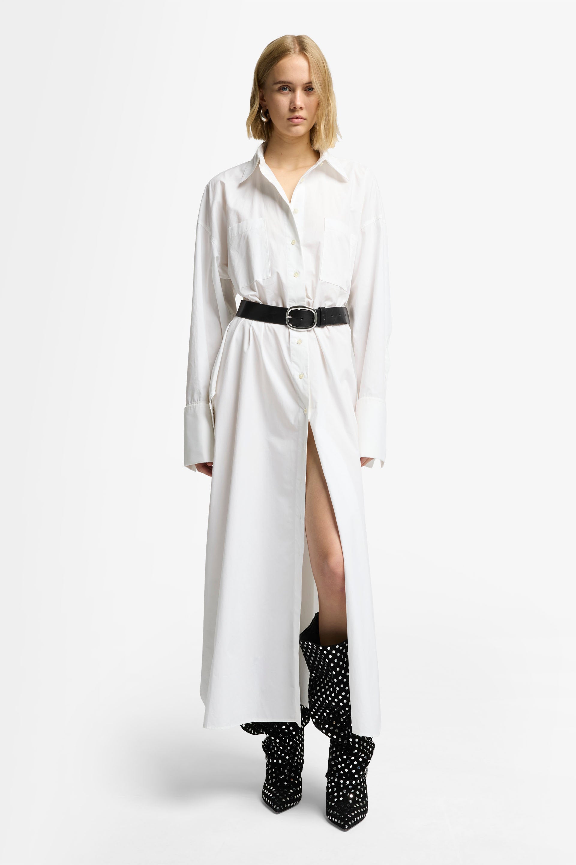 7 For All Mankind_Shirt Dress Popeline White_7N473C46-WHT_WHT_02