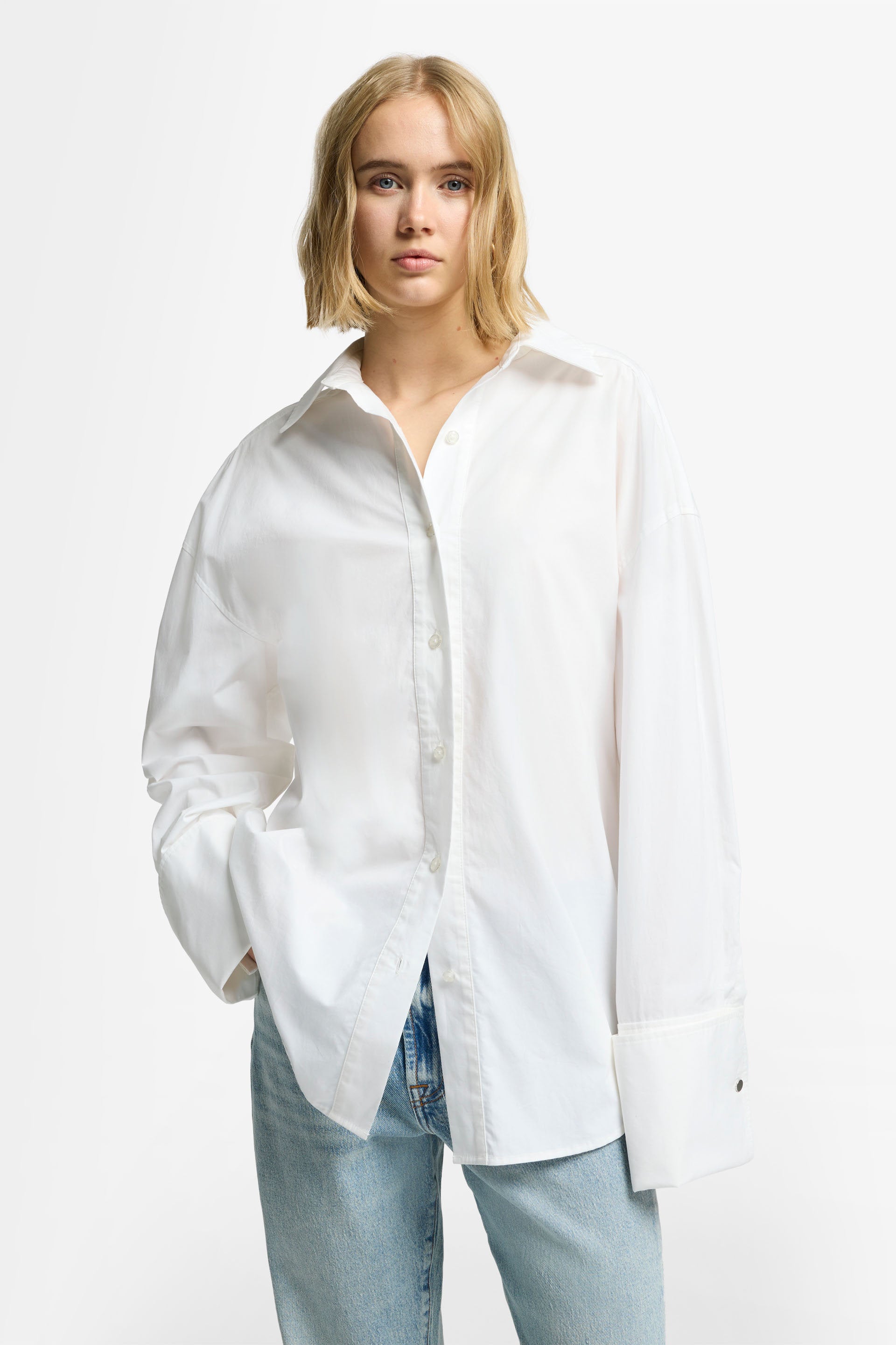 7 For All Mankind_Shirt Popeline White_7N475C46-WHT_WHT_01