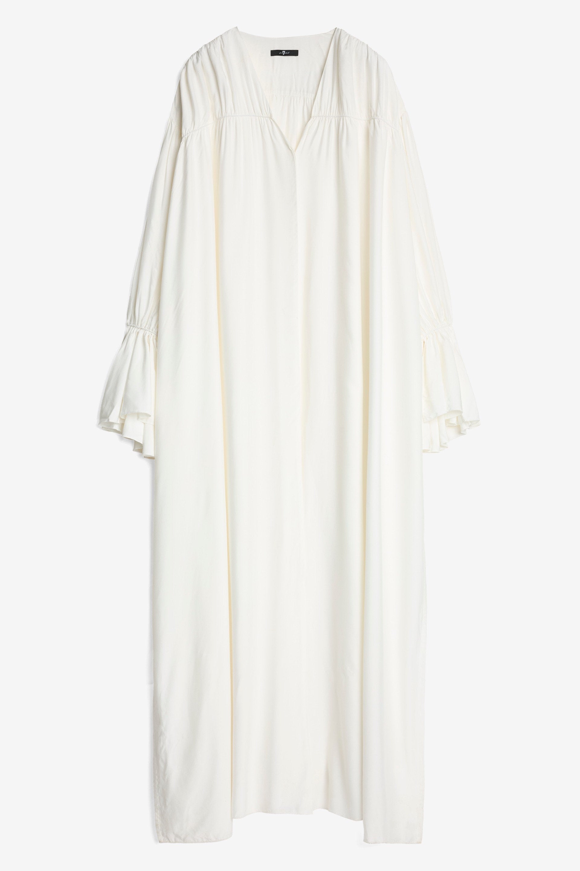 7 For All Mankind_Ariel Dress Silk Blend White_7N475R77-WHT_WHT_03