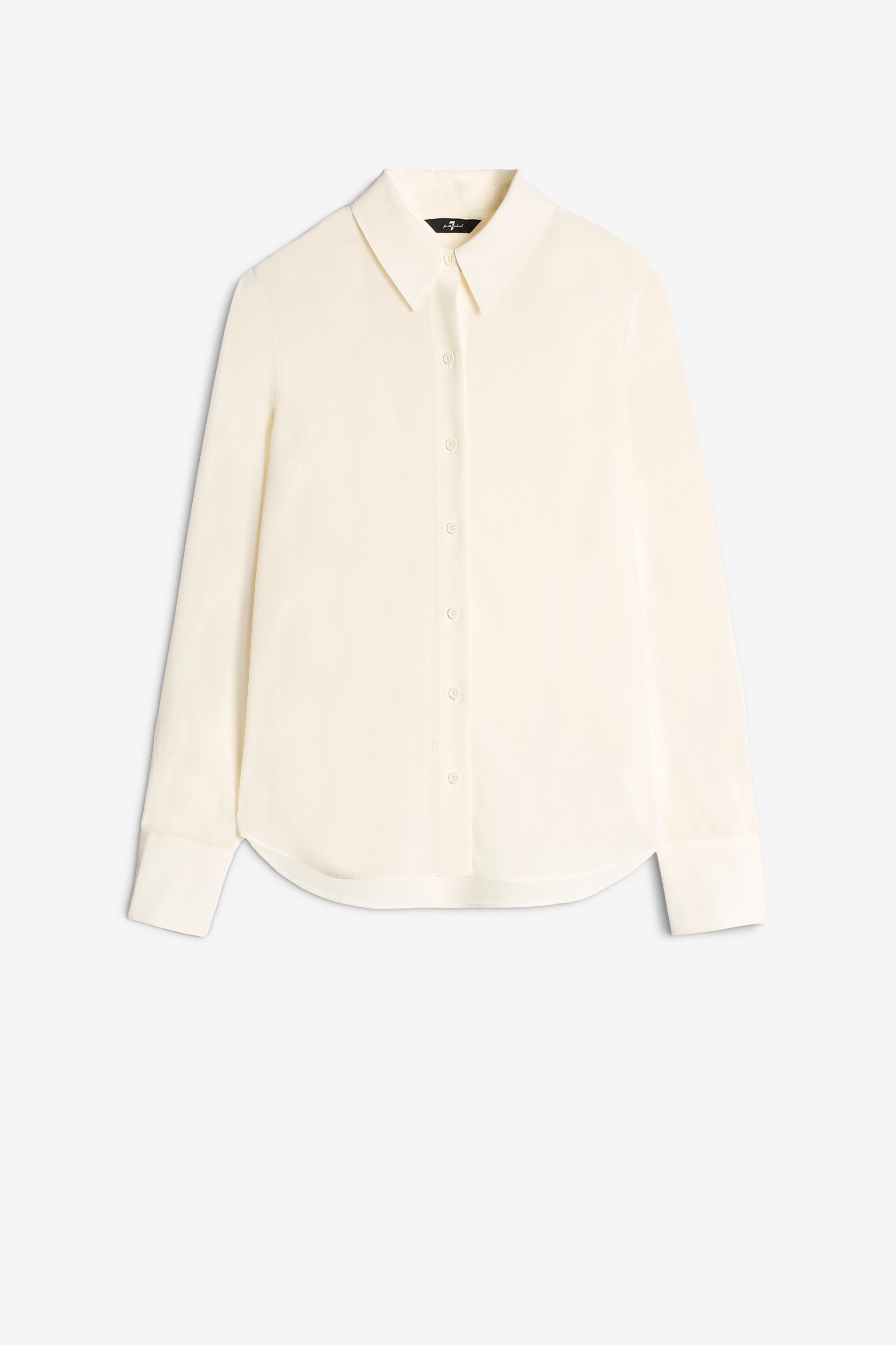 7 For All Mankind_LS Slim Fit Blouse Silk Ivory_7N589480-IVO_IVO_03