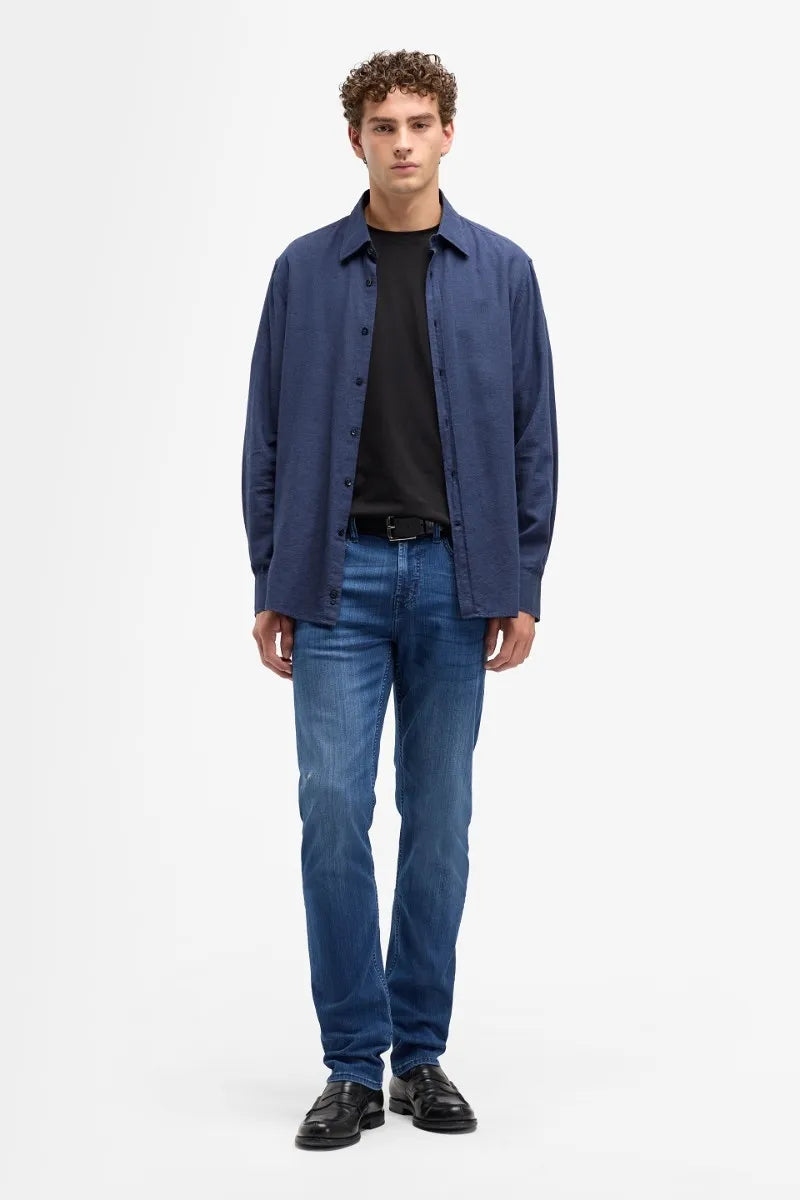 7 For All Mankind_Mid Blue_Slimmy in Luxe Performance_7T002393_MID_01