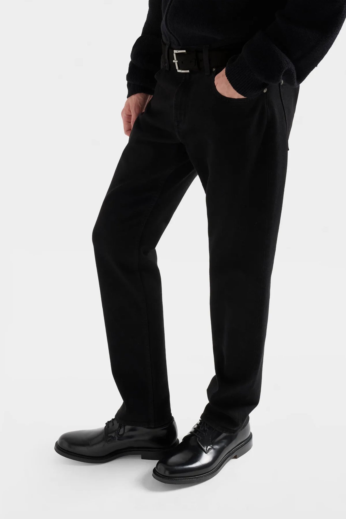 7 For All Mankind Black Men The Straight 32" in Luxe Vintage SKU: 7T4D0A20_3U6 Image 05