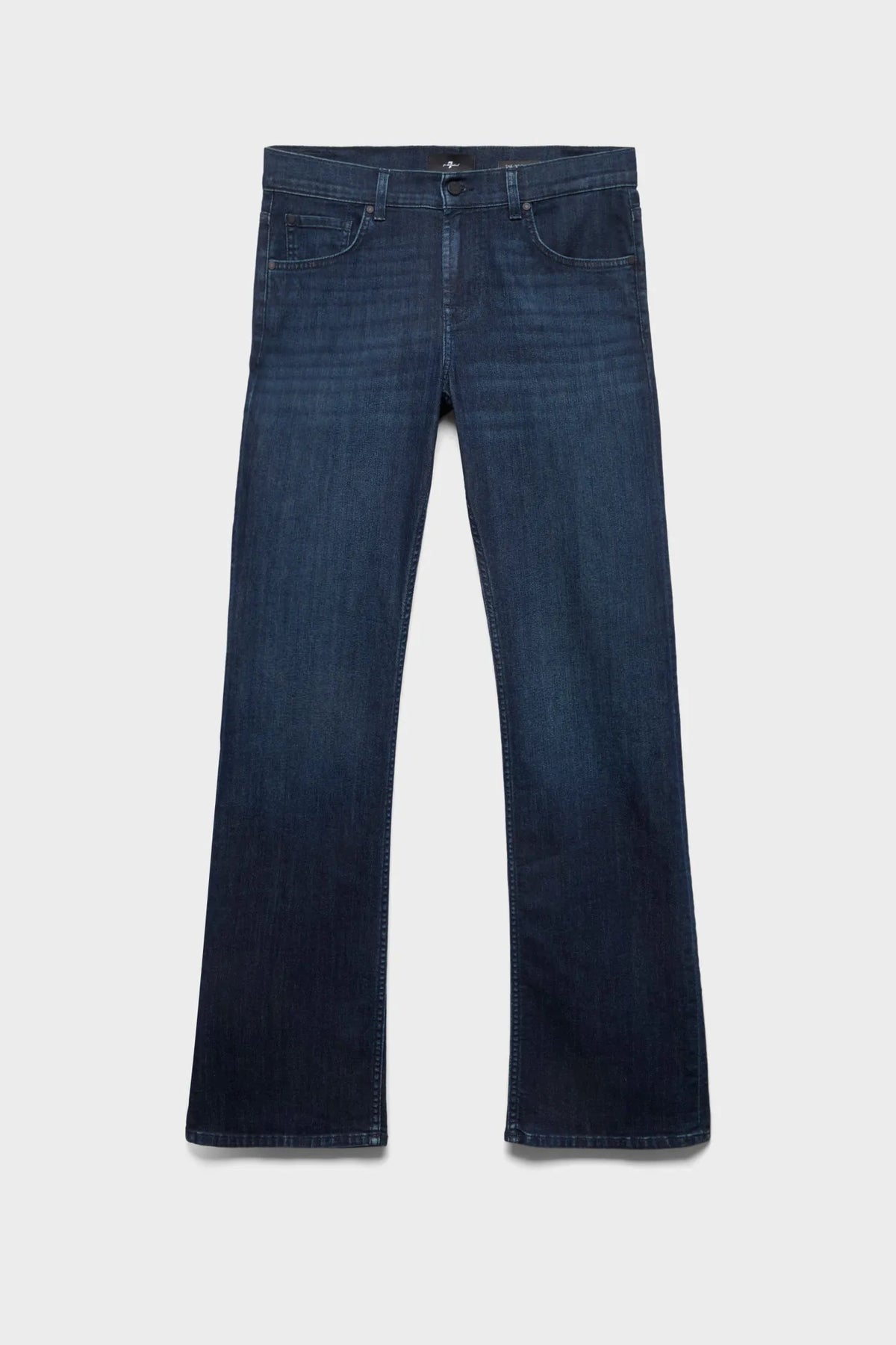 7 For All Mankind Dark Blue Men The Bootcut in Airweft SKU: 7T4E083L_1C6 Image 06