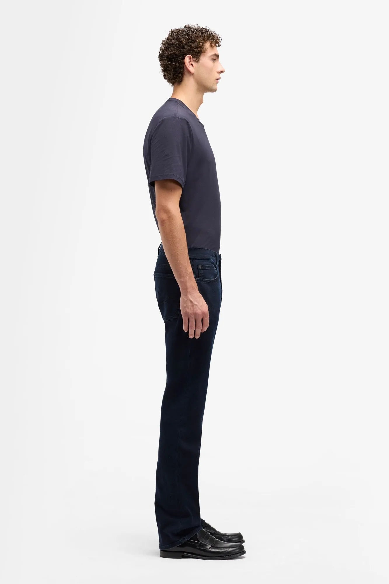 7 For All Mankind Dark Blue Men Standard in Luxe Performance SKU: 7T519B78_XXB Image 06