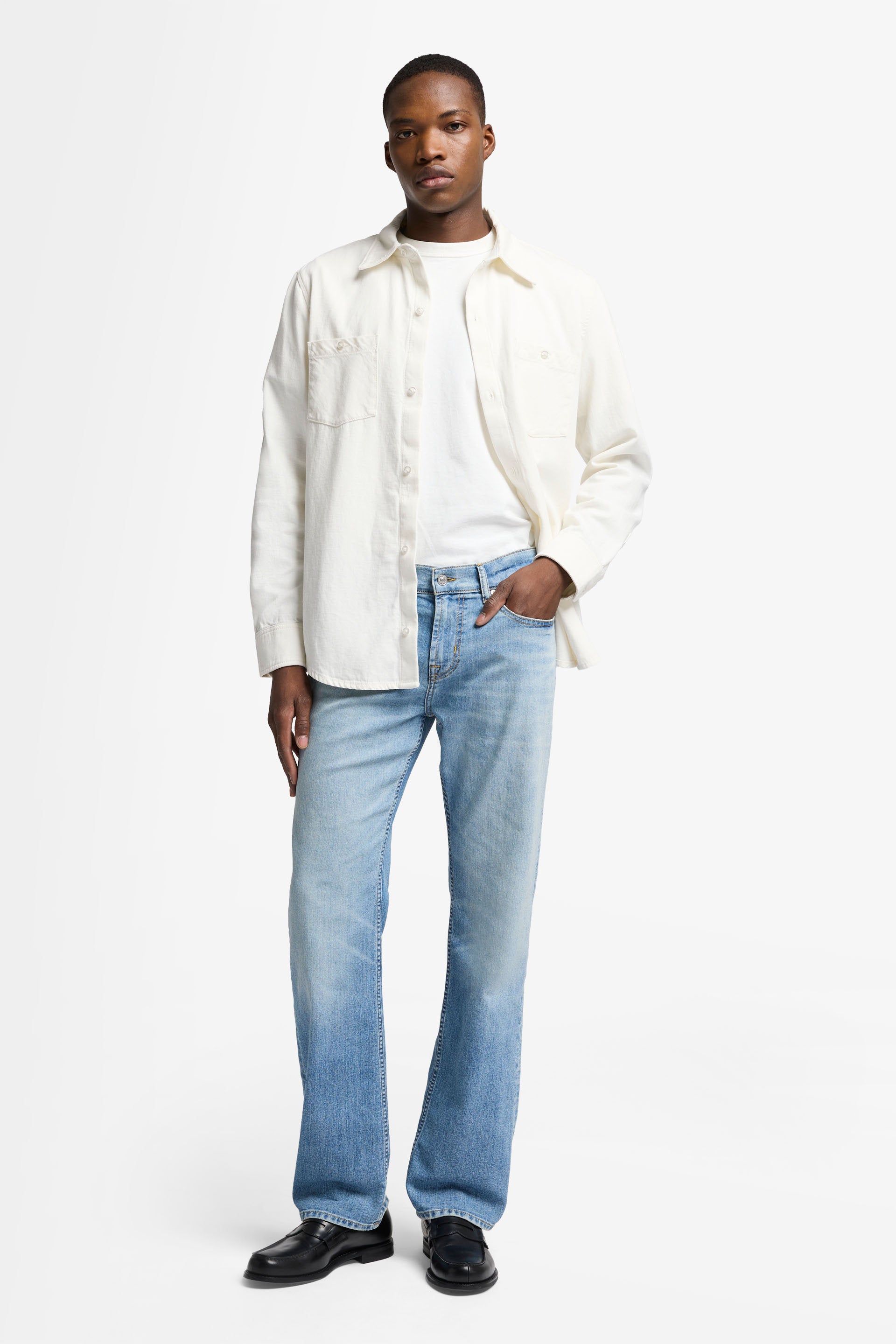 7 For All Mankind_Shirt Linen White_7T666X10-LWE_LWE_02