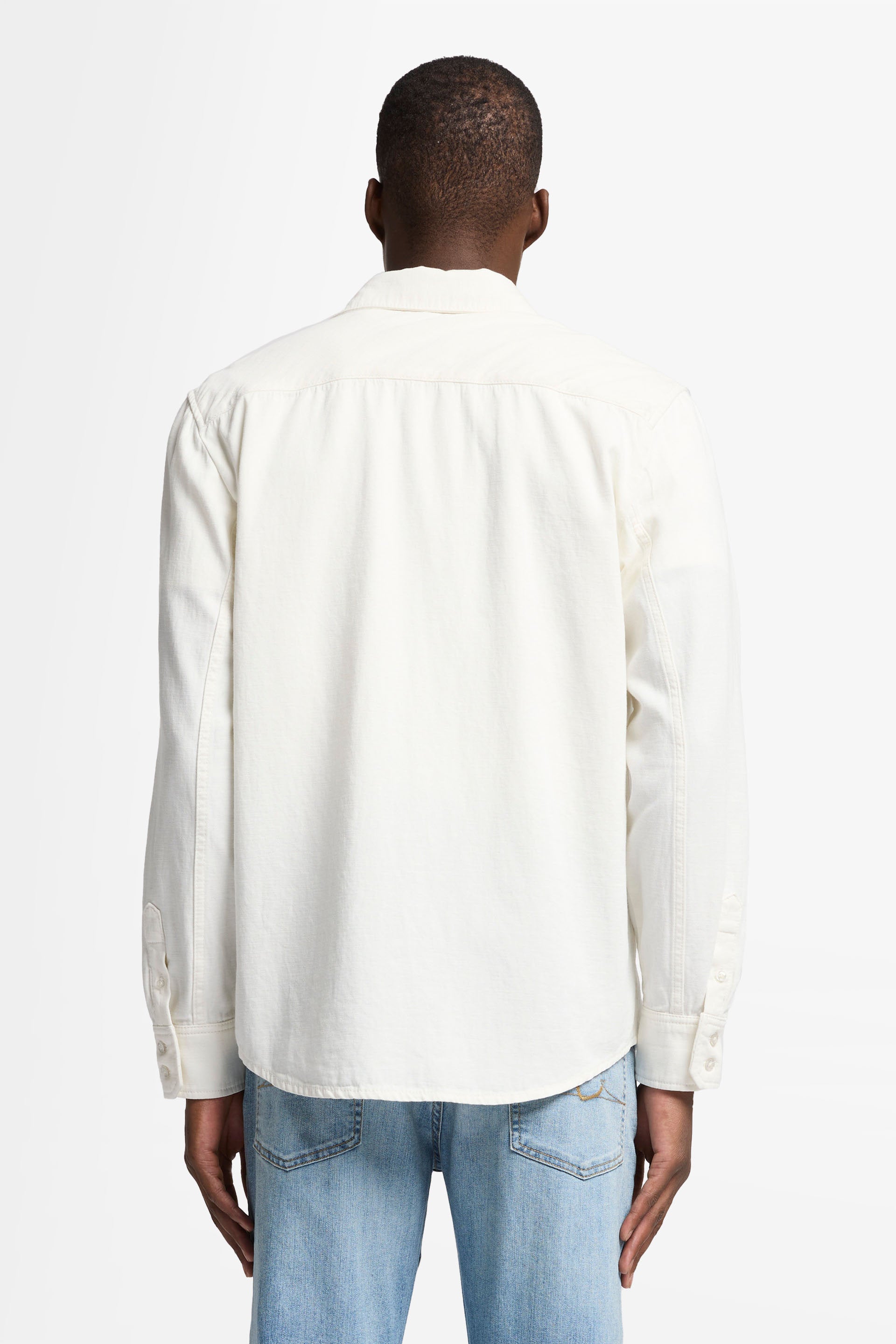 7 For All Mankind_Shirt Linen White_7T666X10-LWE_LWE_05