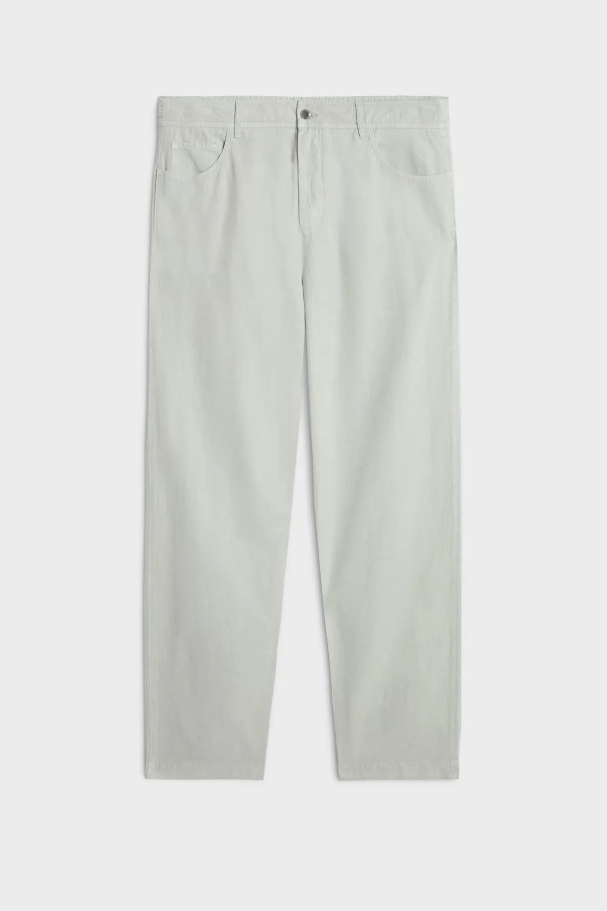 7 For All Mankind Dusty Blue Men Hybrid Jogger in Linen Blend SKU: 7TBY0E41_XGD Image 06