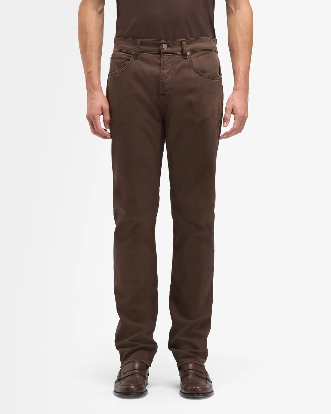 7 For All Mankind_Brown_The Straight in Luxe Performance Sateen_7TE71E45_1LL_02