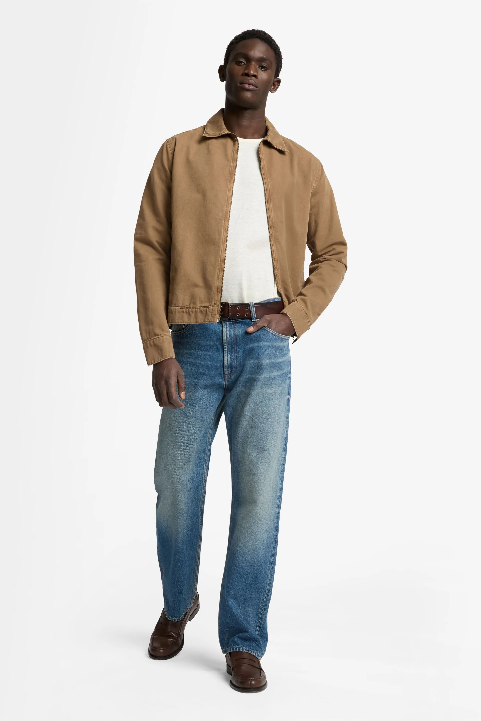 7 For All Mankind_Beige_Harrington Jacket Canvas Khaki_7TI20E44_1DG_06