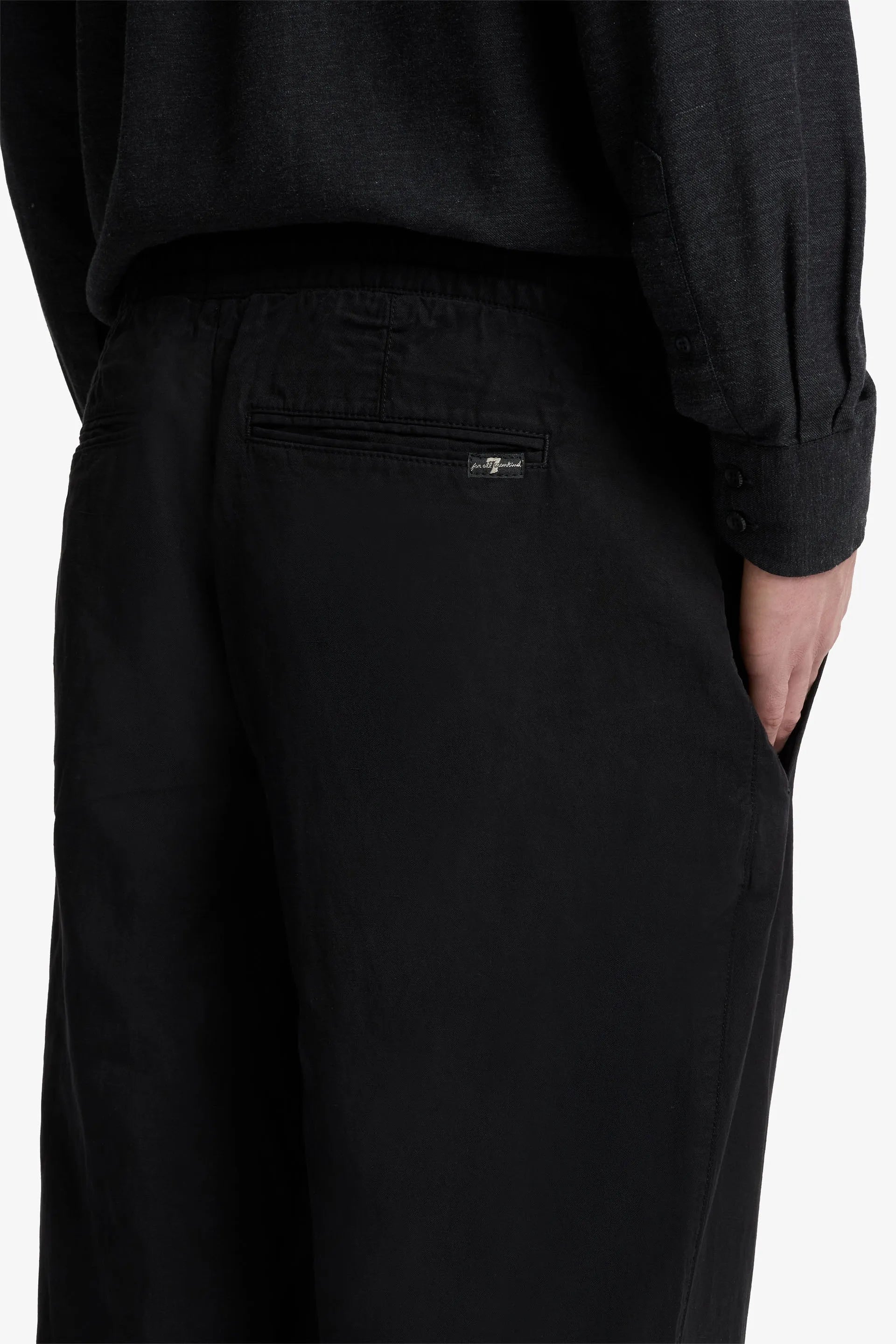 7 For All Mankind_Black_Jogger Pant in Cotton Tencel_7TI50E41_BLK_03
