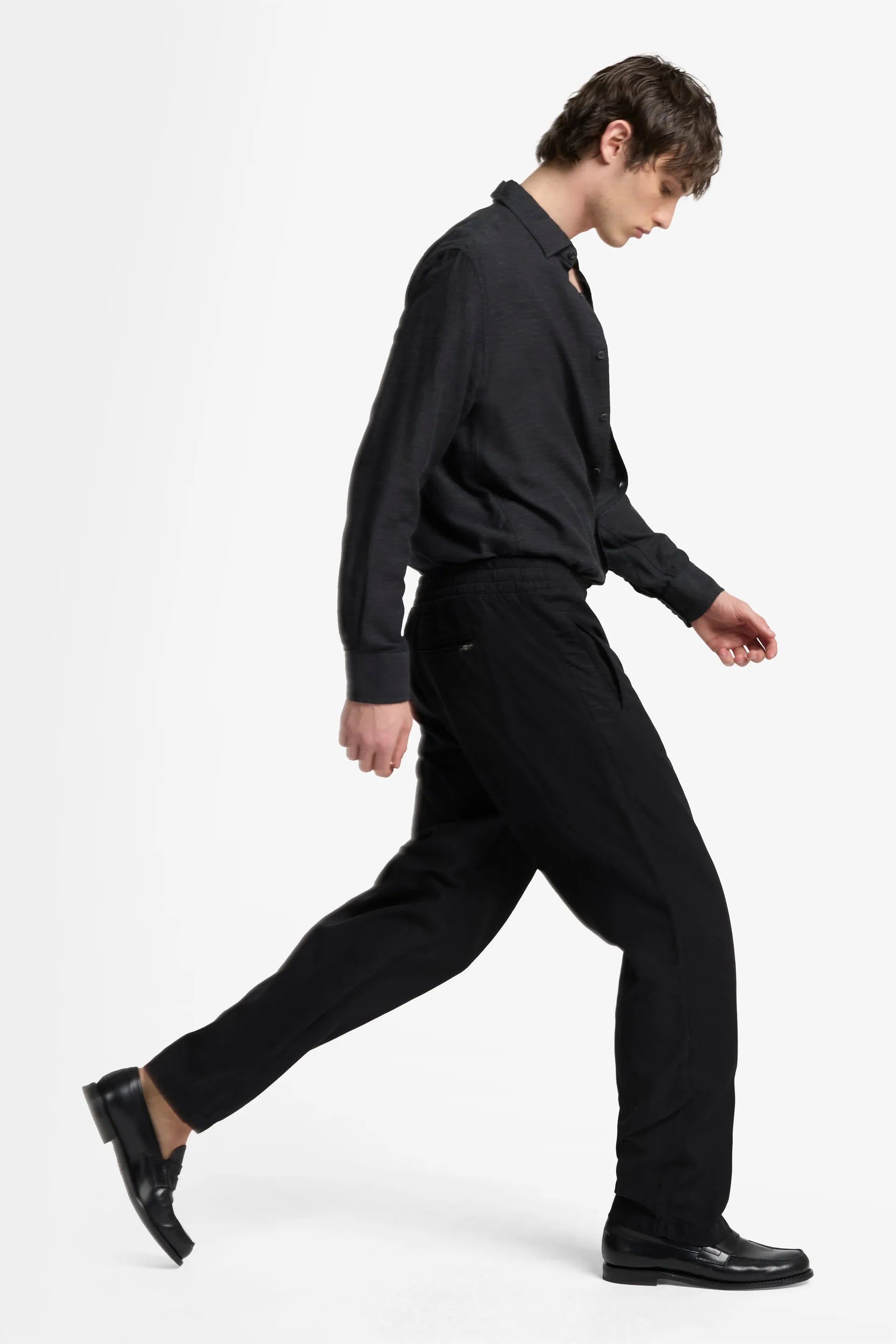 7 For All Mankind_Black_Jogger Pant in Cotton Tencel_7TI50E41_BLK_06