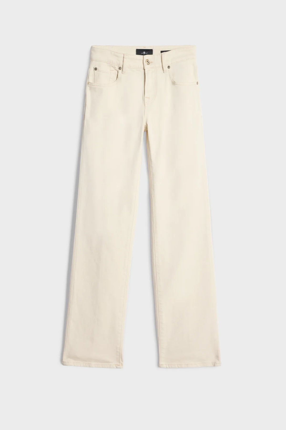 7 For All Mankind Off-White Women Calie Straight SKU: 7UC90G96_3O9 Image 06