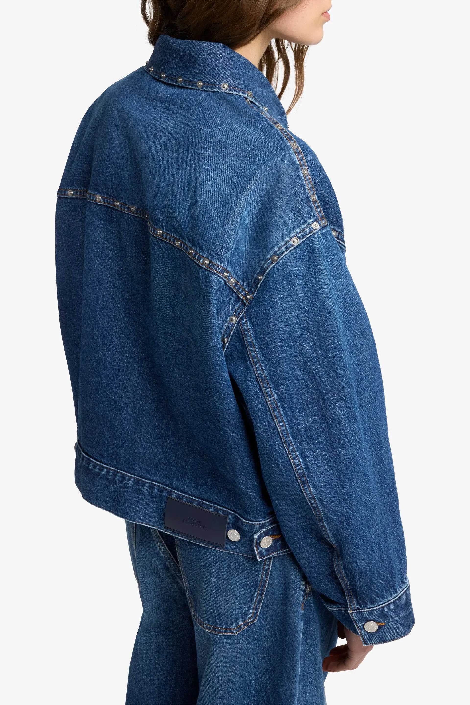 7 For All Mankind_Dark Blue_Cropped Jacket_7UJ80066_1BL_04