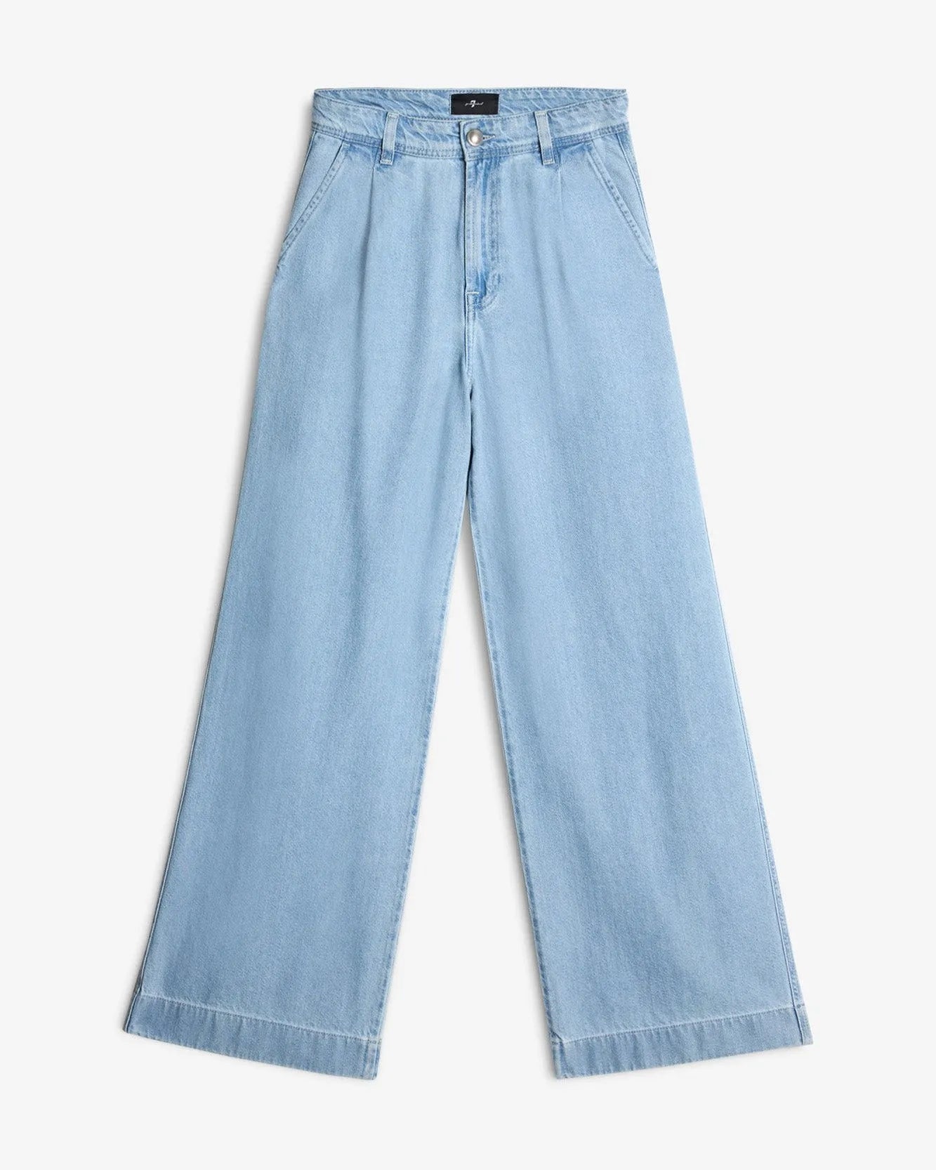 7 For All Mankind_Mid Blue_Weightless Denim Pleated Trouser_7UL30E38_1BA_06